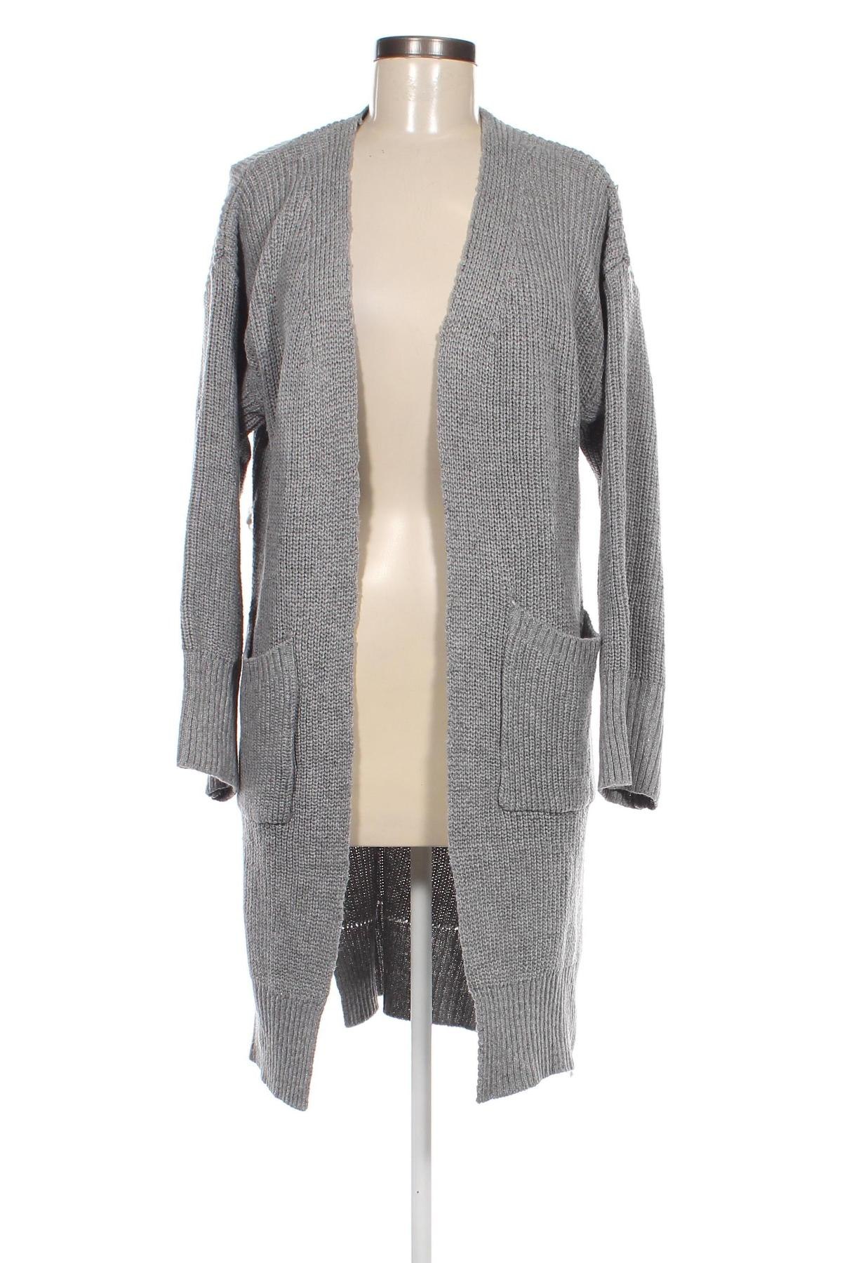 Damen Strickjacke, Größe L, Farbe Grau, Preis € 8,99