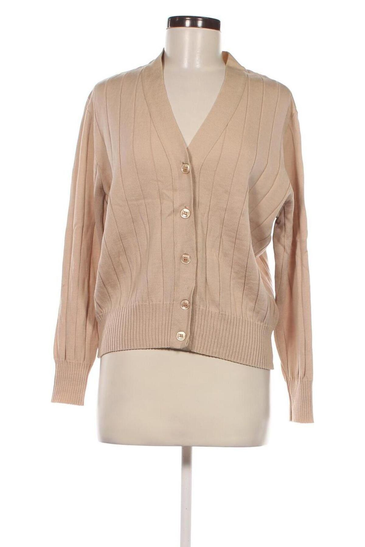 Damen Strickjacke, Größe M, Farbe Beige, Preis € 14,84