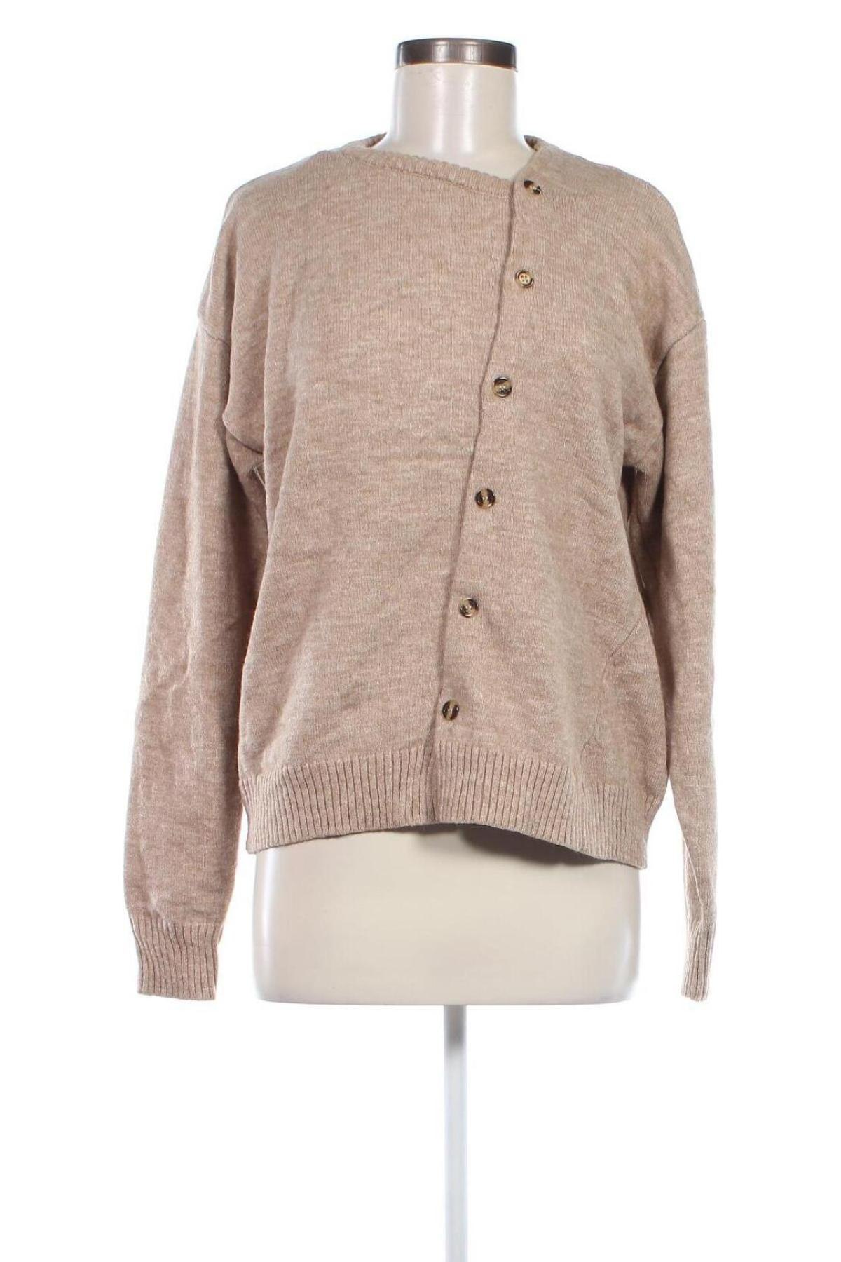 Damen Strickjacke, Größe M, Farbe Beige, Preis € 11,49