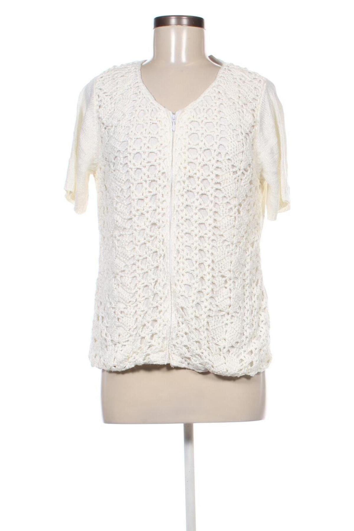 Cardigan de damă Andrea, Mărime M, Culoare Ecru, Preț 22,99 Lei