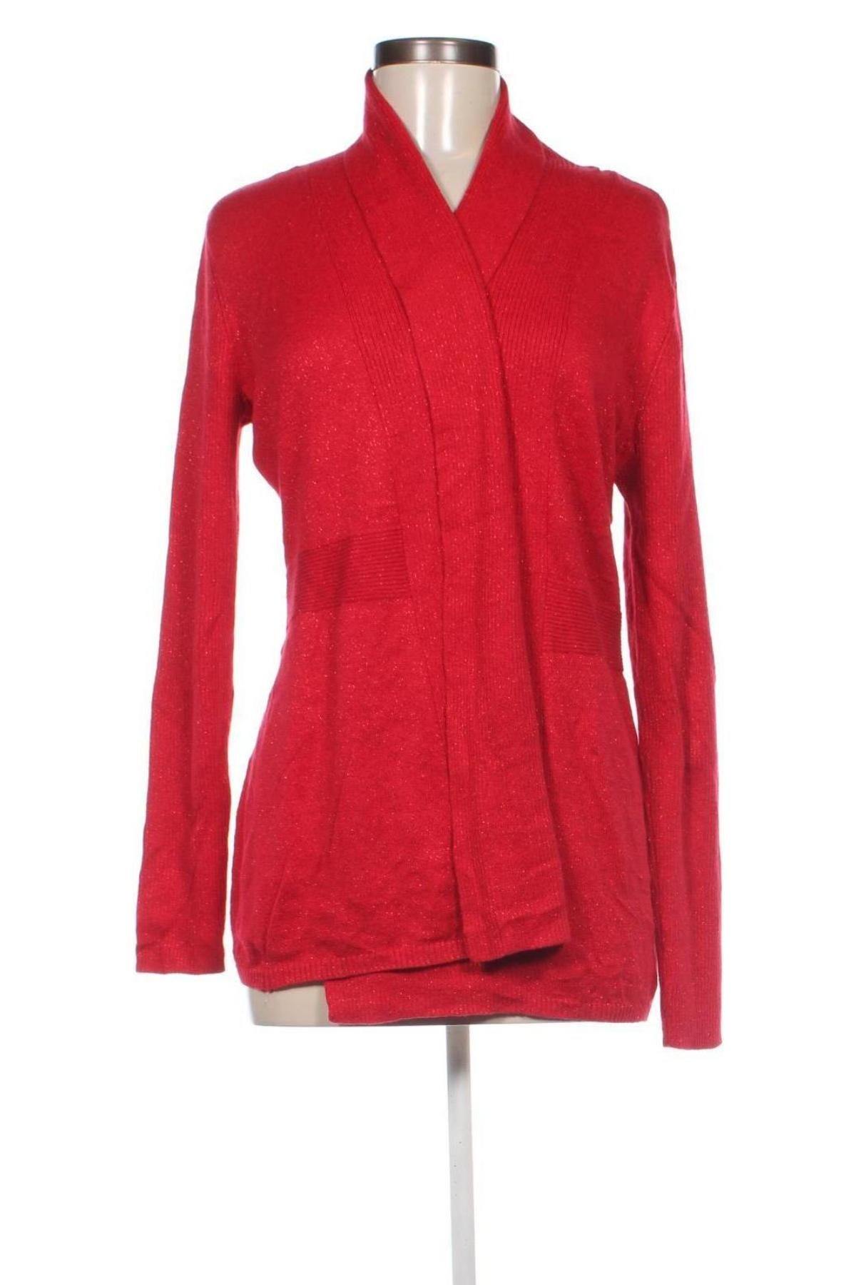 Damen Strickjacke Apt.9, Größe M, Farbe Rot, Preis 4,99 €