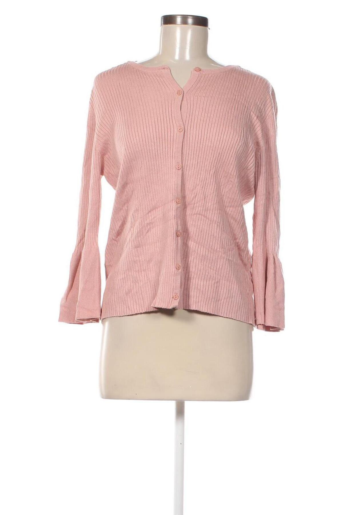 Damen Strickjacke Basque, Größe XL, Farbe Rosa, Preis € 4,99