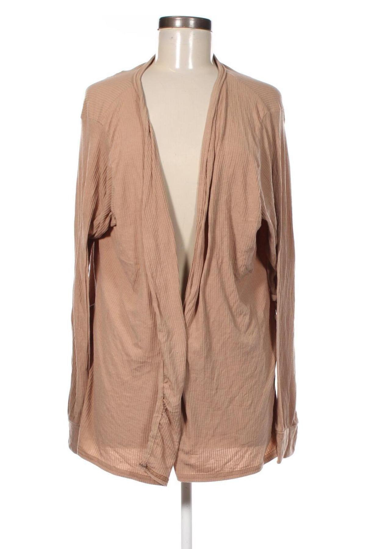 Damen Strickjacke Boohoo, Größe XXL, Farbe Beige, Preis € 10,49