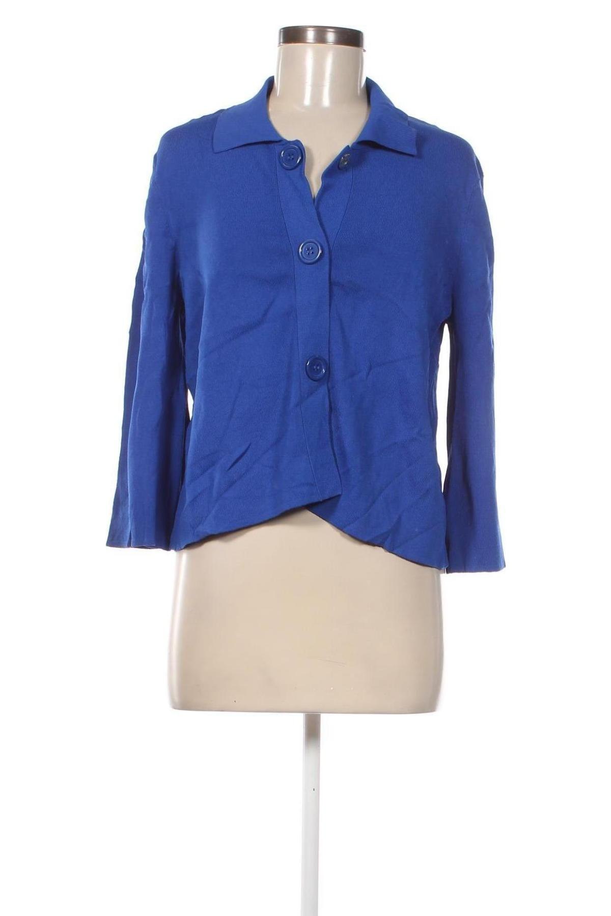 Damen Strickjacke Cable & Gauge, Größe M, Farbe Blau, Preis 20,49 €