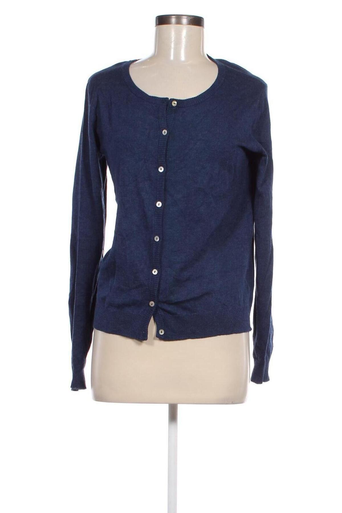 Damen Strickjacke Culture, Größe L, Farbe Blau, Preis 8,99 €