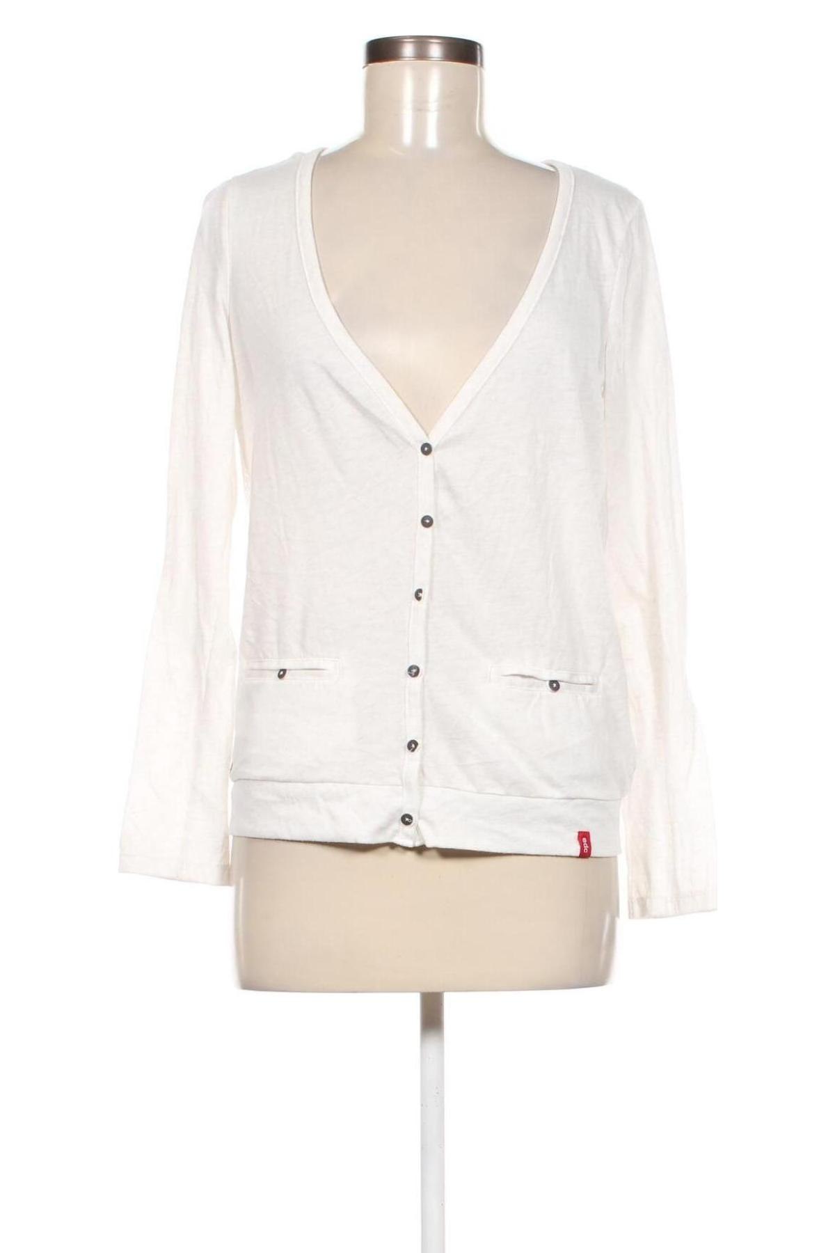 Cardigan de damă Edc By Esprit, Mărime M, Culoare Alb, Preț 67,99 Lei