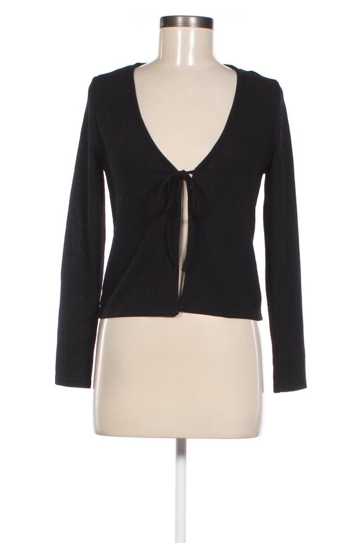 Cardigan de damă H&M, Mărime M, Culoare Negru, Preț 33,99 Lei