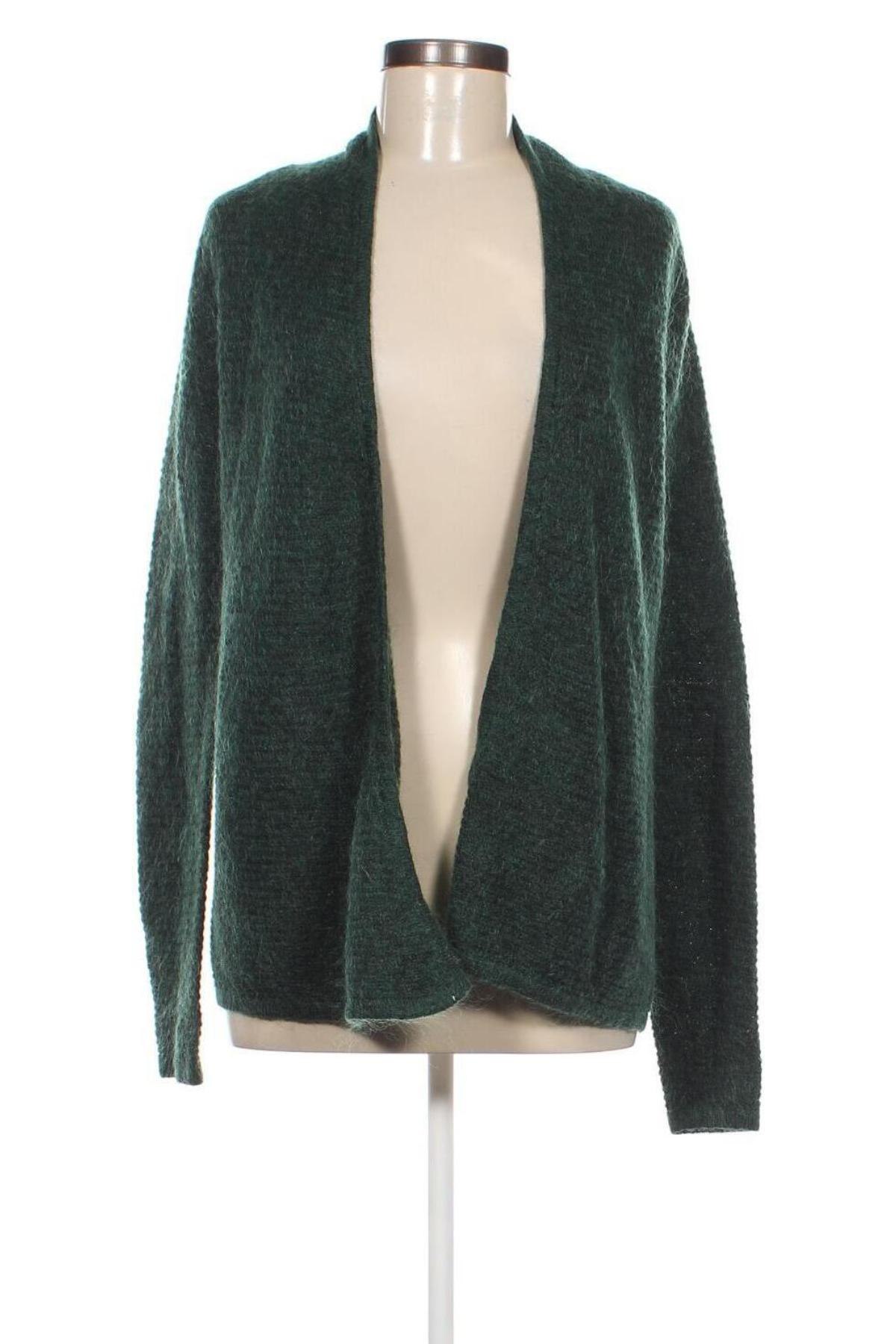 Cardigan de damă H&M L.O.G.G., Mărime M, Culoare Verde, Preț 47,99 Lei