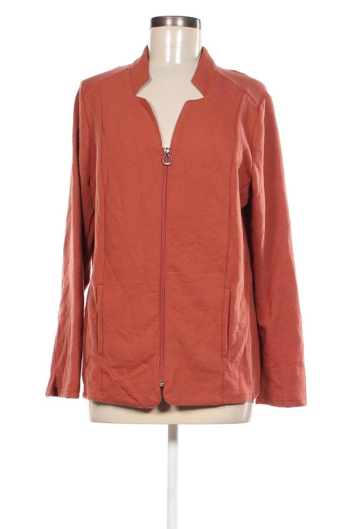 Damen Strickjacke Helena Vera, Größe XL, Farbe Orange, Preis € 6,99