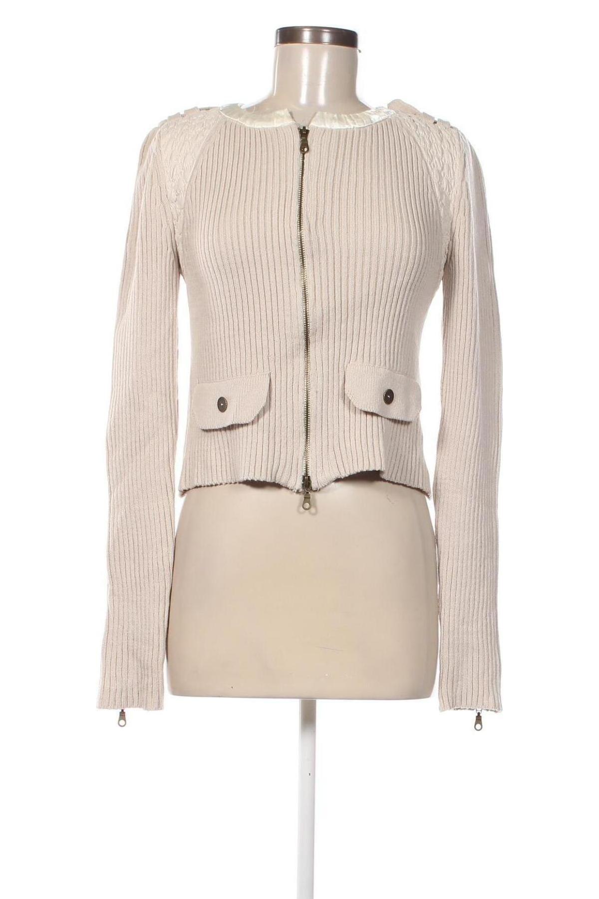 Damen Strickjacke Imitz, Größe S, Farbe Beige, Preis € 11,99