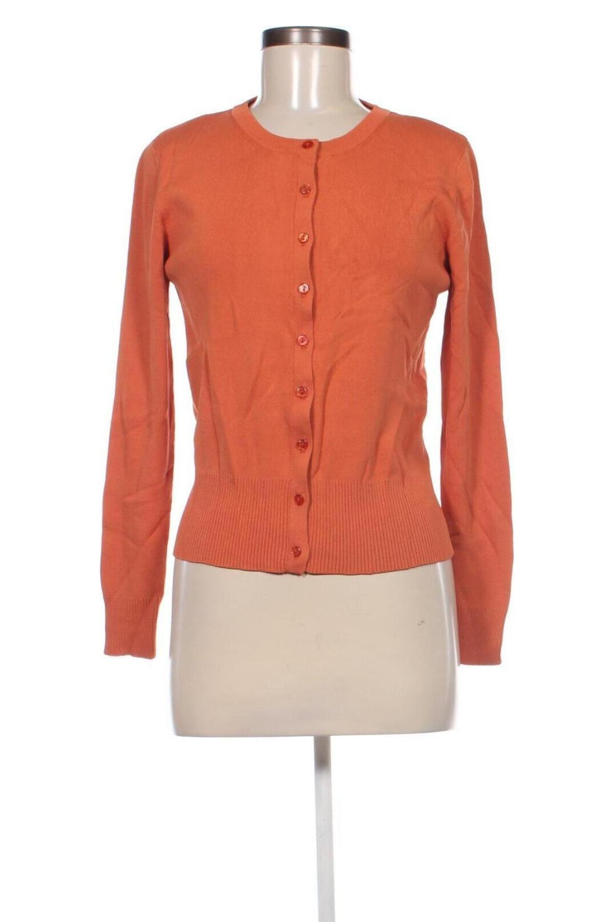 Damen Strickjacke Joseph A., Größe L, Farbe Orange, Preis 11,99 €