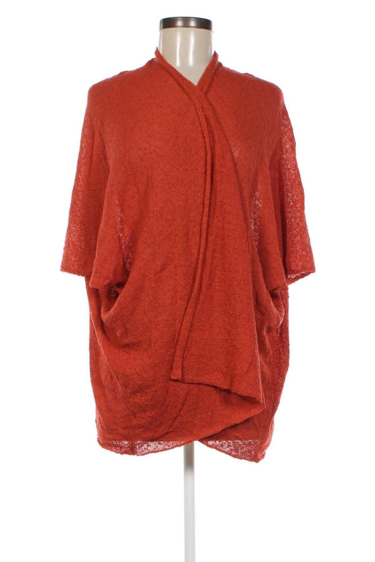 Damen Strickjacke Kita Ku, Größe L, Farbe Orange, Preis 20,99 €