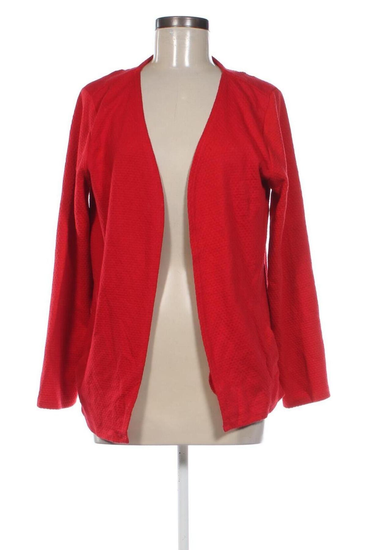 Damen Strickjacke Laura Torelli, Größe M, Farbe Rot, Preis € 7,99