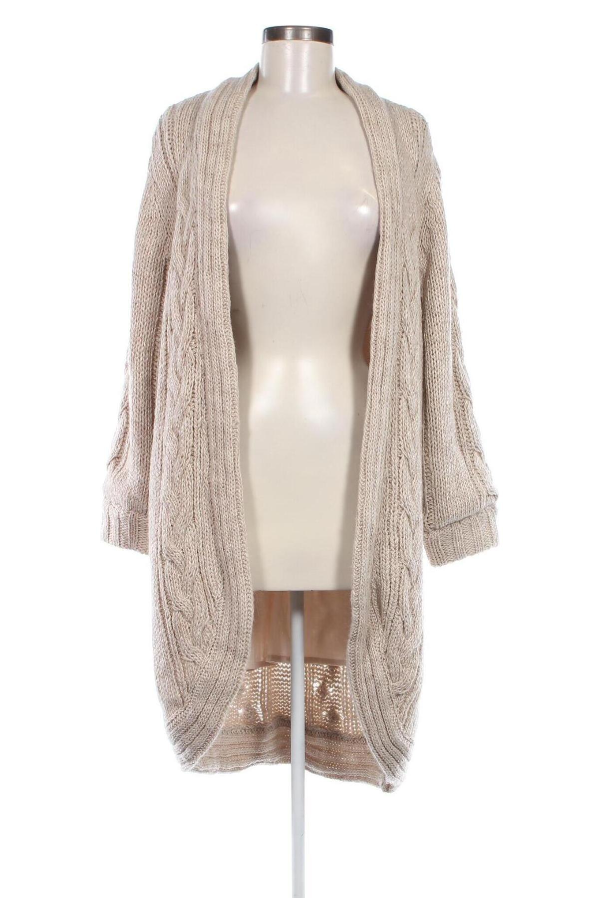 Cardigan de damă Luxe, Mărime M, Culoare Bej, Preț 95,99 Lei