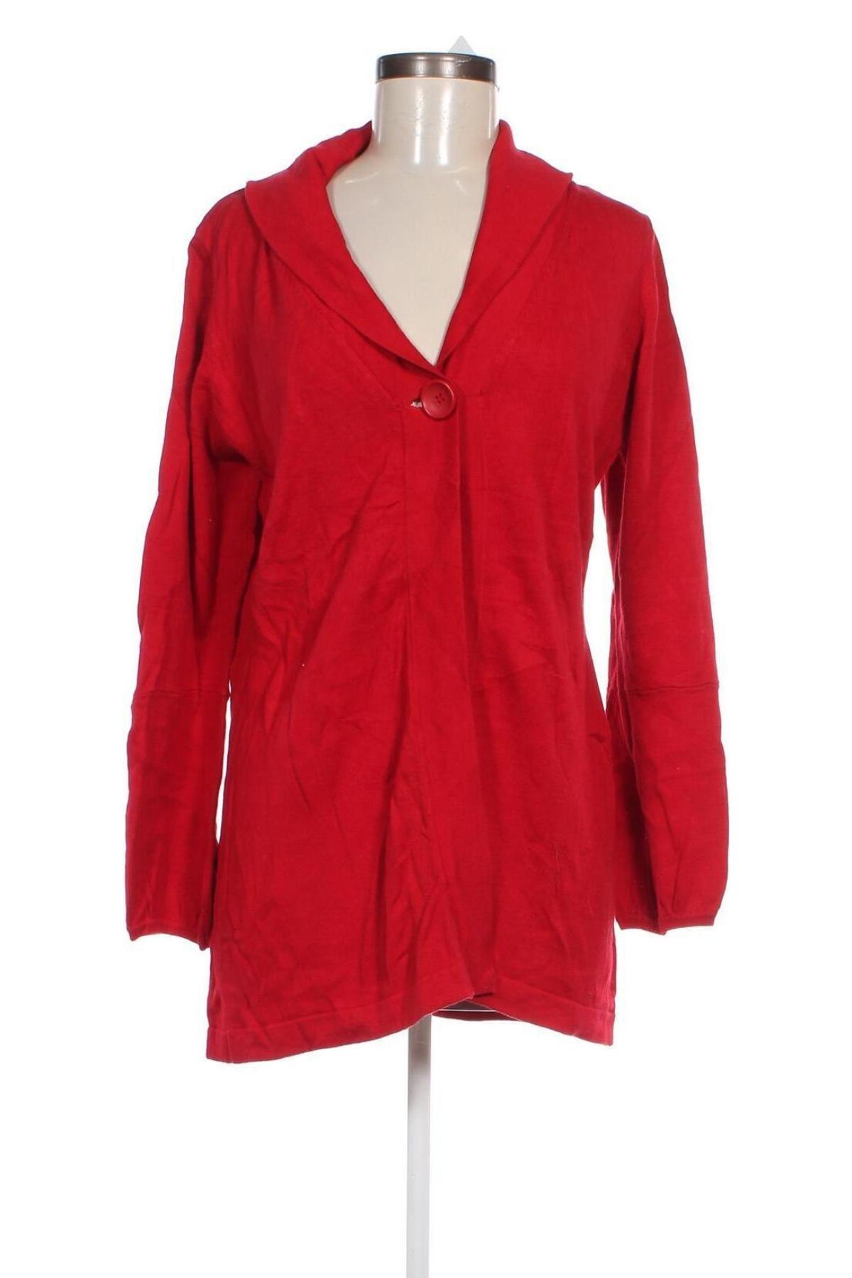 Damen Strickjacke Rafaella, Größe XL, Farbe Rot, Preis € 28,99