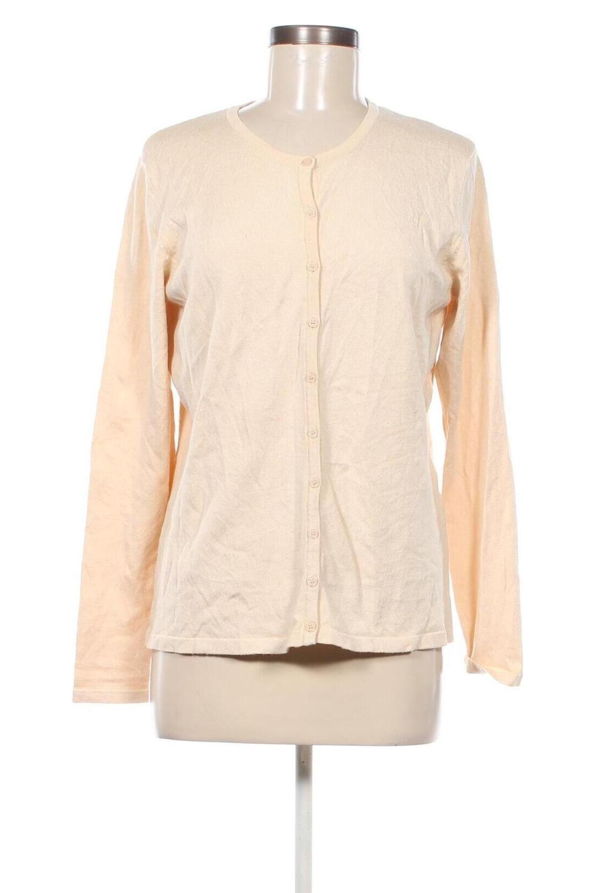 Damen Strickjacke Saint Tropez, Größe XXL, Farbe Beige, Preis € 11,99