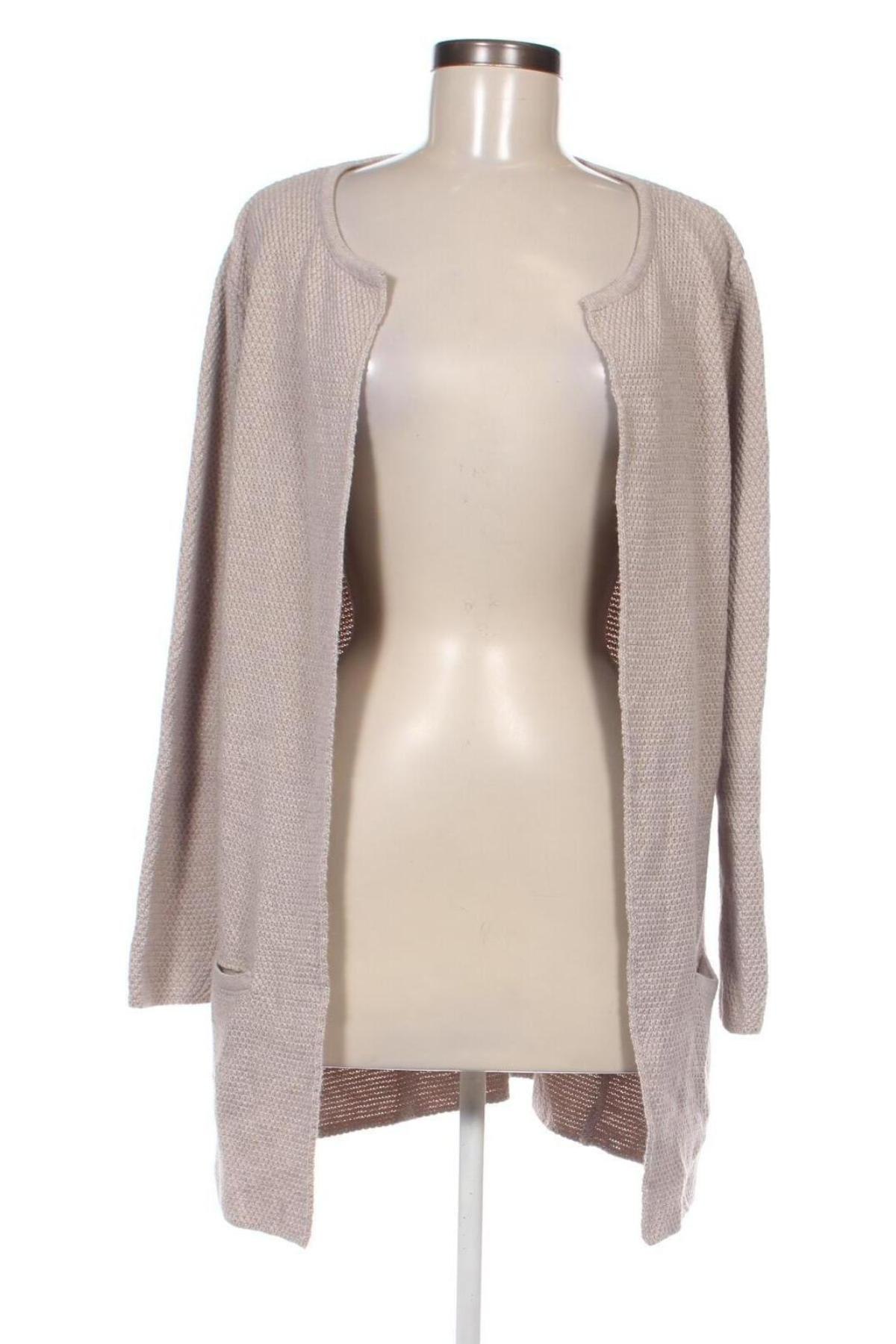 Damen Strickjacke Sibin Linnebjerg, Größe M, Farbe Beige, Preis 10,99 €