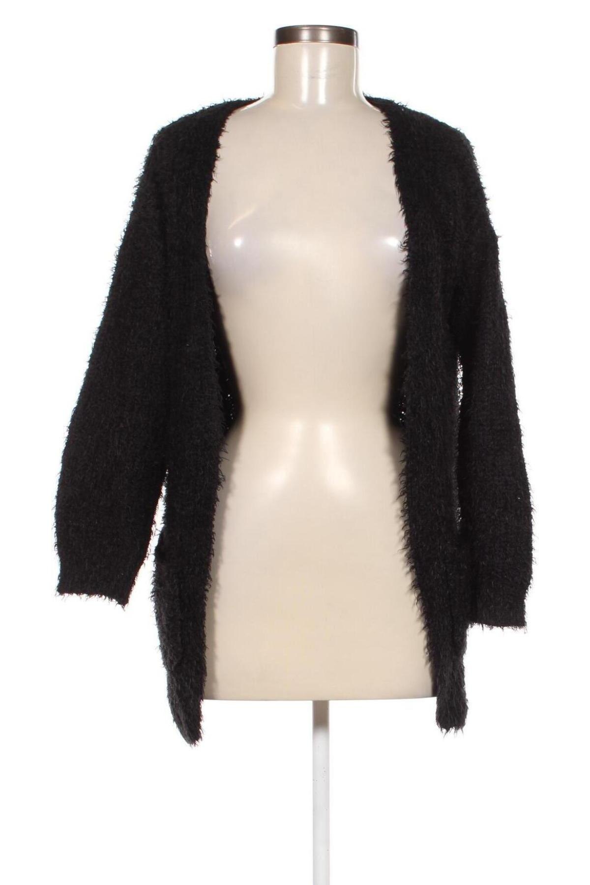 Cardigan de damă Sisters, Mărime S, Culoare Negru, Preț 31,99 Lei