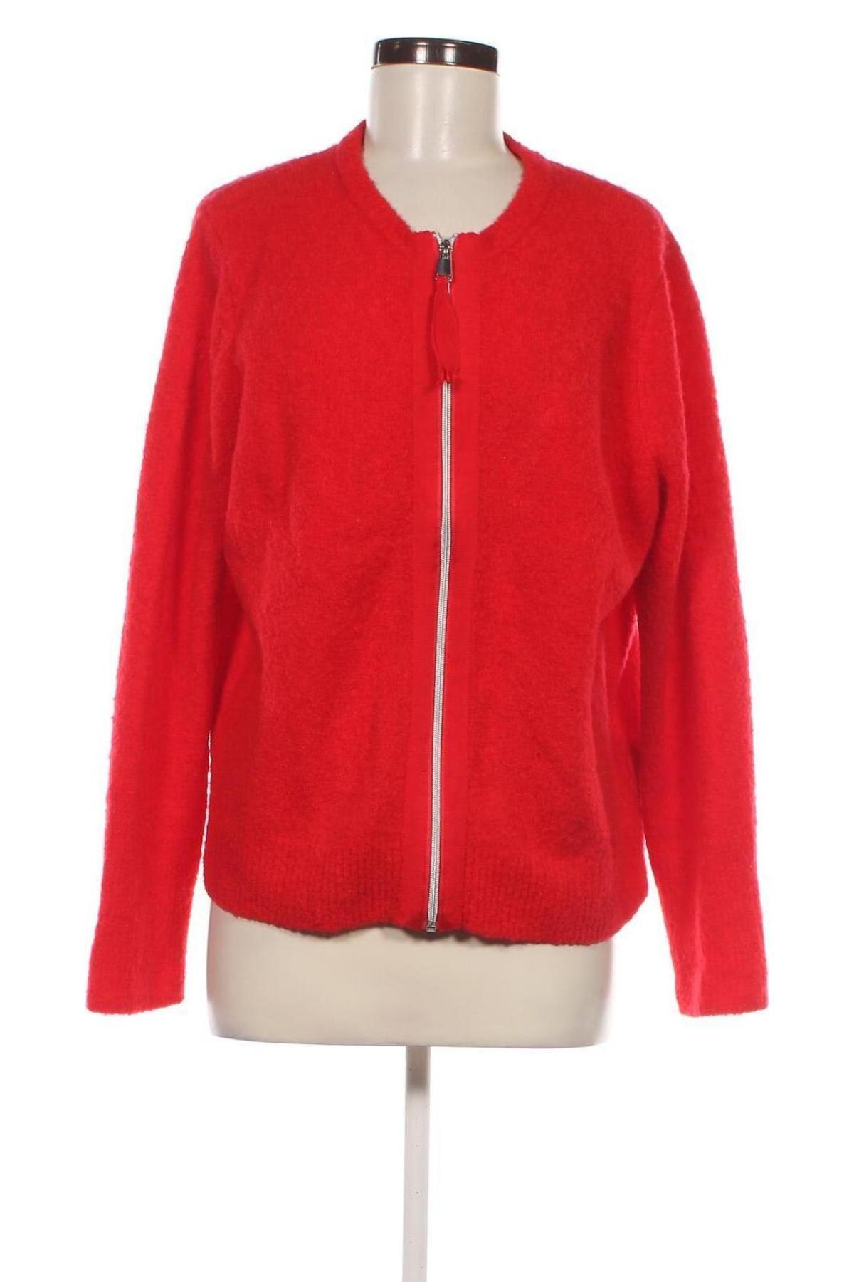 Damen Strickjacke Taifun, Größe XL, Farbe Rot, Preis € 22,99