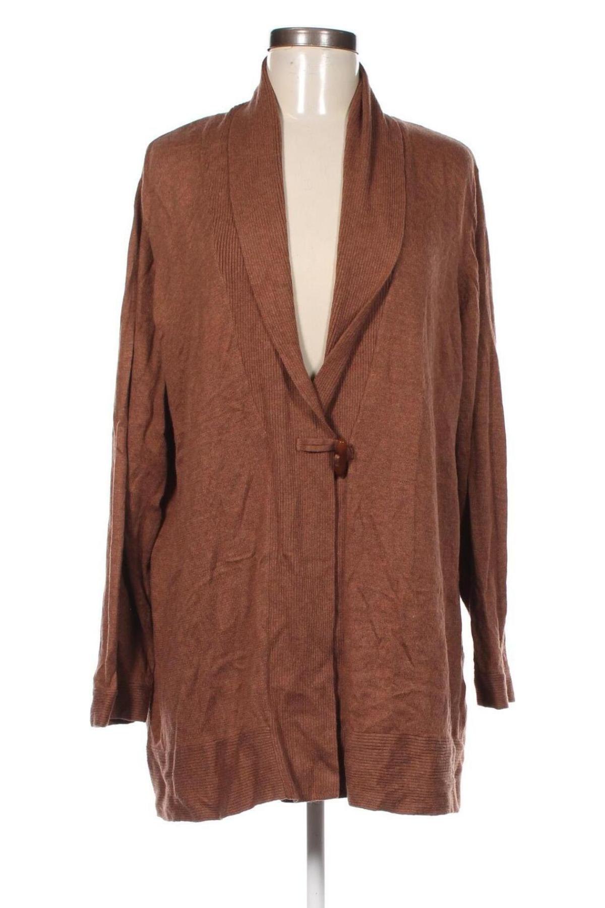 Damen Strickjacke Via Appia, Größe XXL, Farbe Braun, Preis 10,49 €