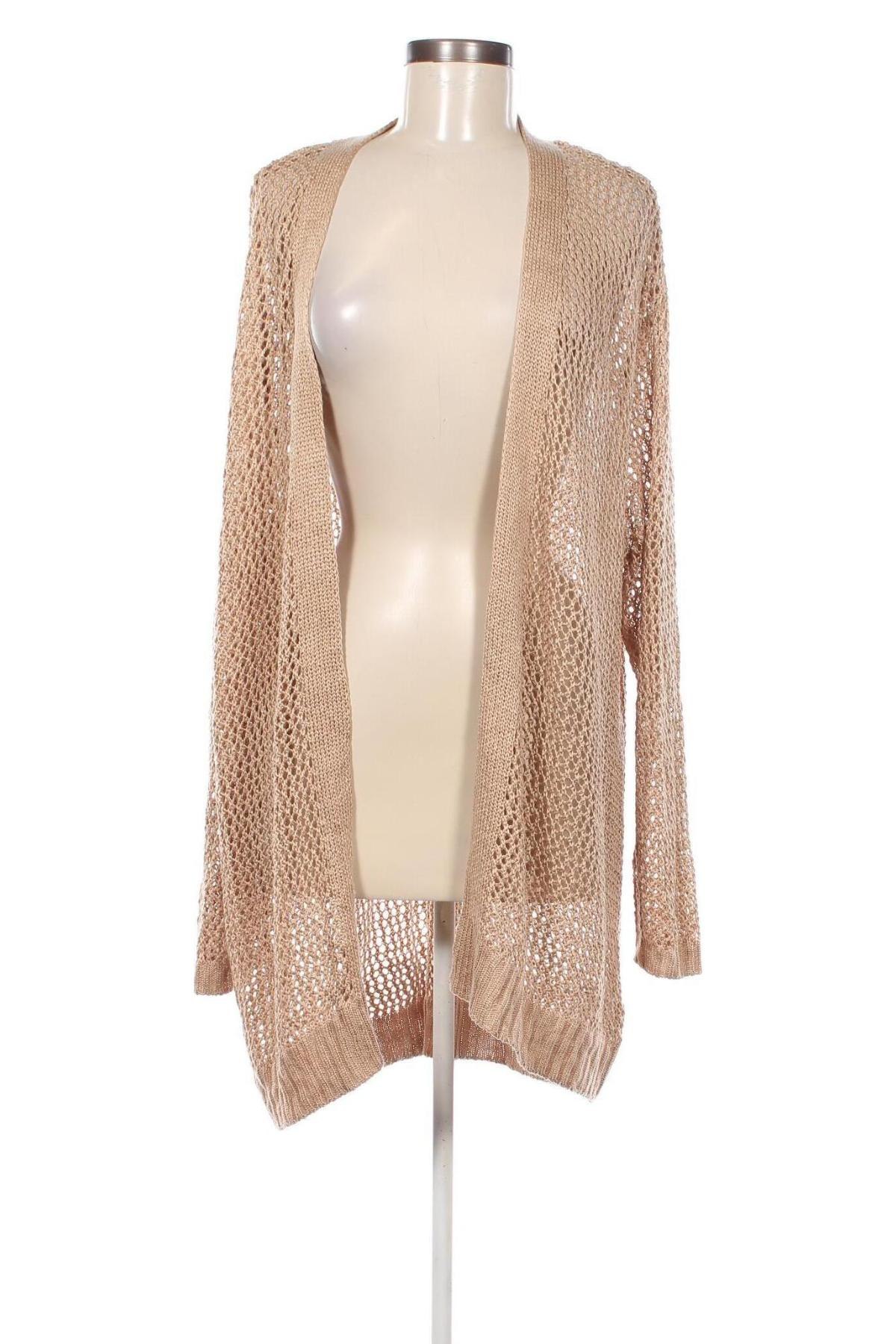 Damen Strickjacke Zhenzi, Größe L, Farbe Beige, Preis € 5,49