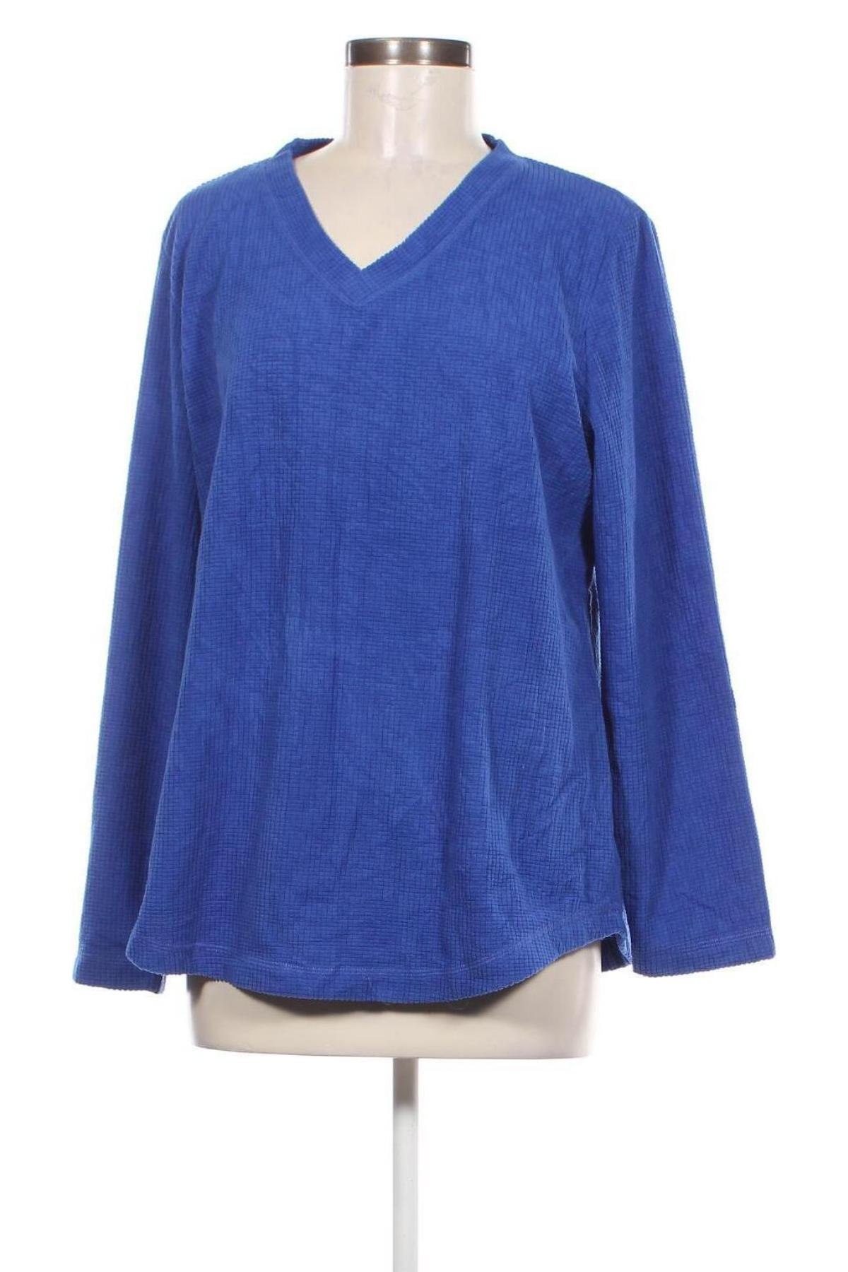 Damen Fleece Shirt Karen Scott, Größe L, Farbe Blau, Preis € 8,49