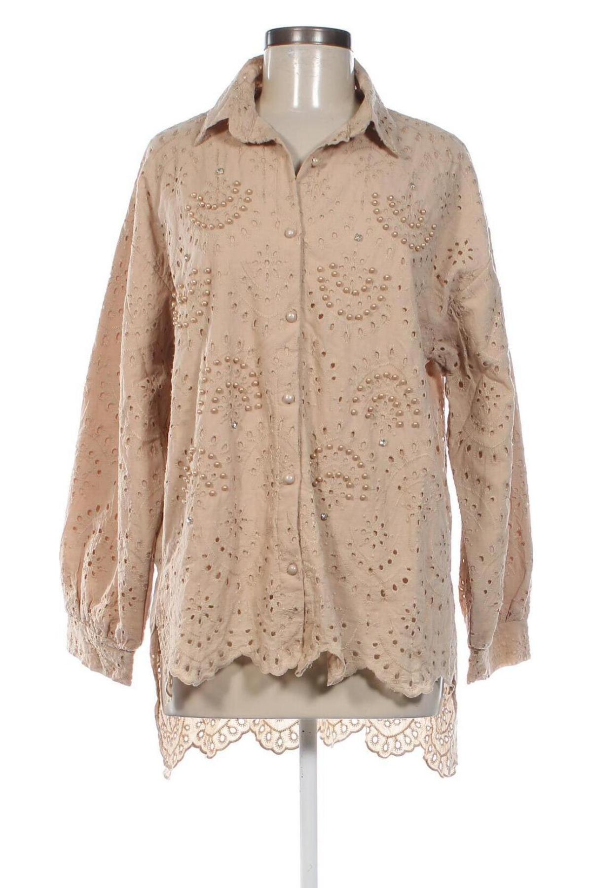 Damenbluse, Größe M, Farbe Beige, Preis 19,73 €