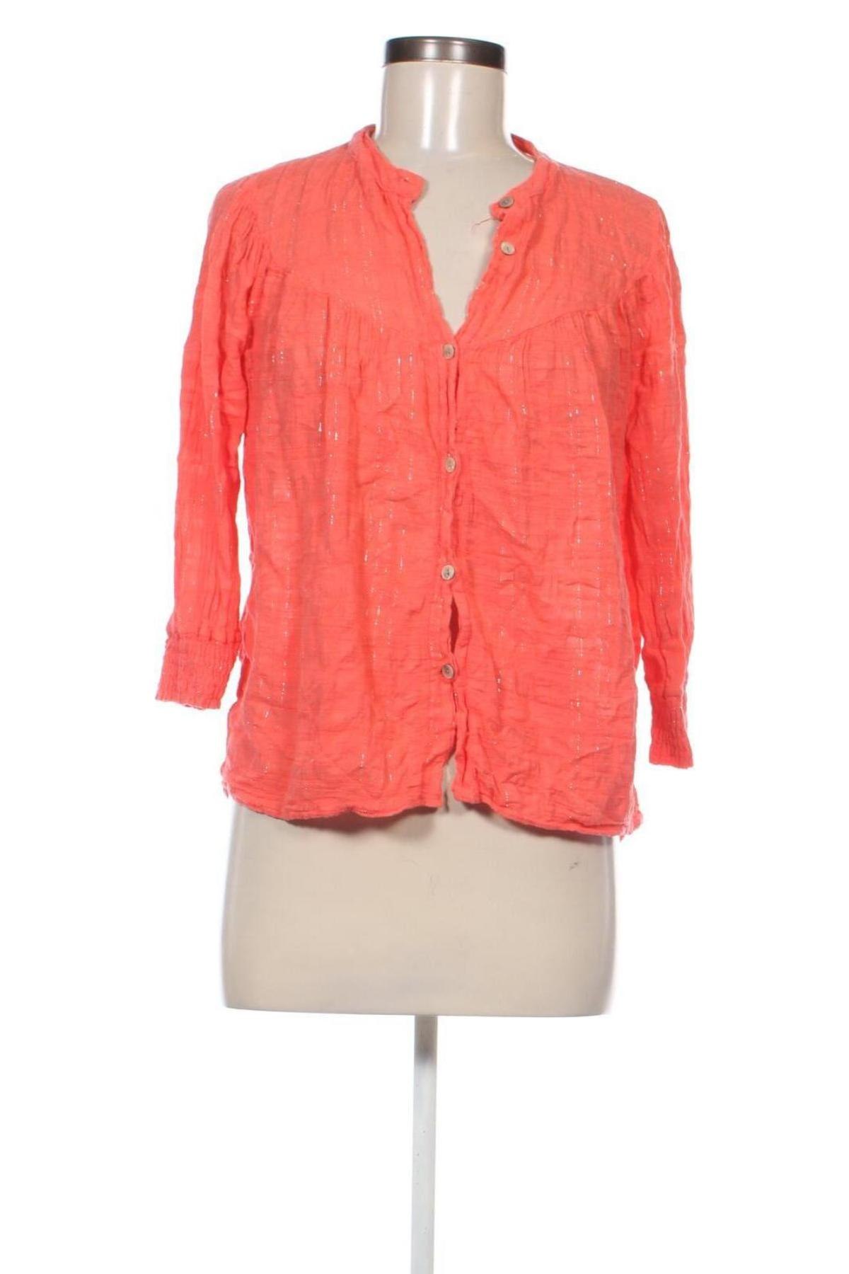 Damenbluse, Größe M, Farbe Orange, Preis € 6,99