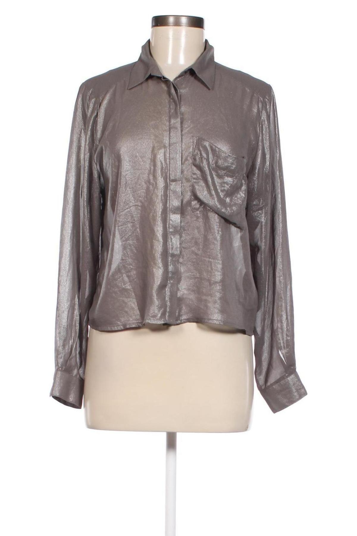 Damenbluse H&M, Größe S, Farbe Grau, Preis € 7,49