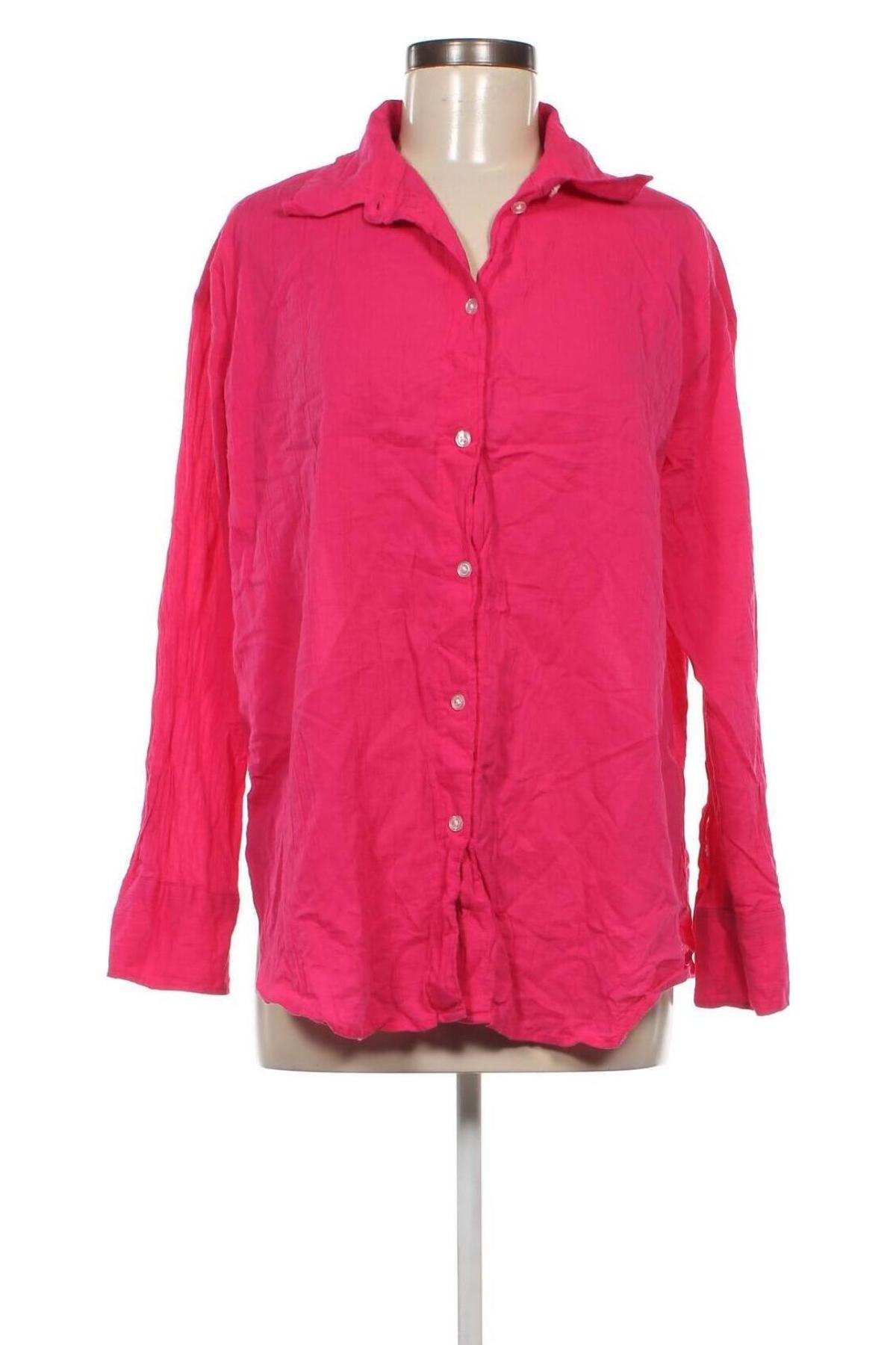 Damenbluse H&M, Größe L, Farbe Rosa, Preis 7,49 €