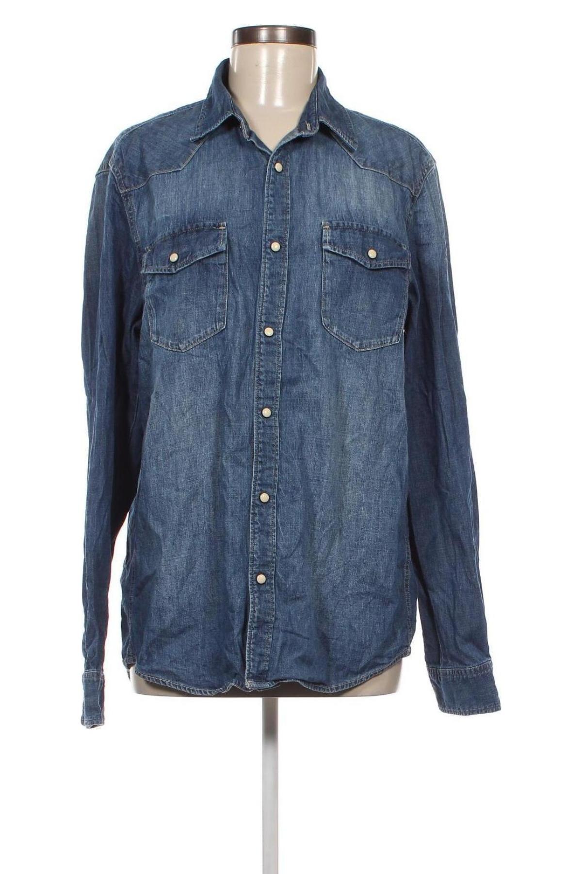 Damenbluse H&M L.O.G.G., Größe M, Farbe Blau, Preis € 6,99