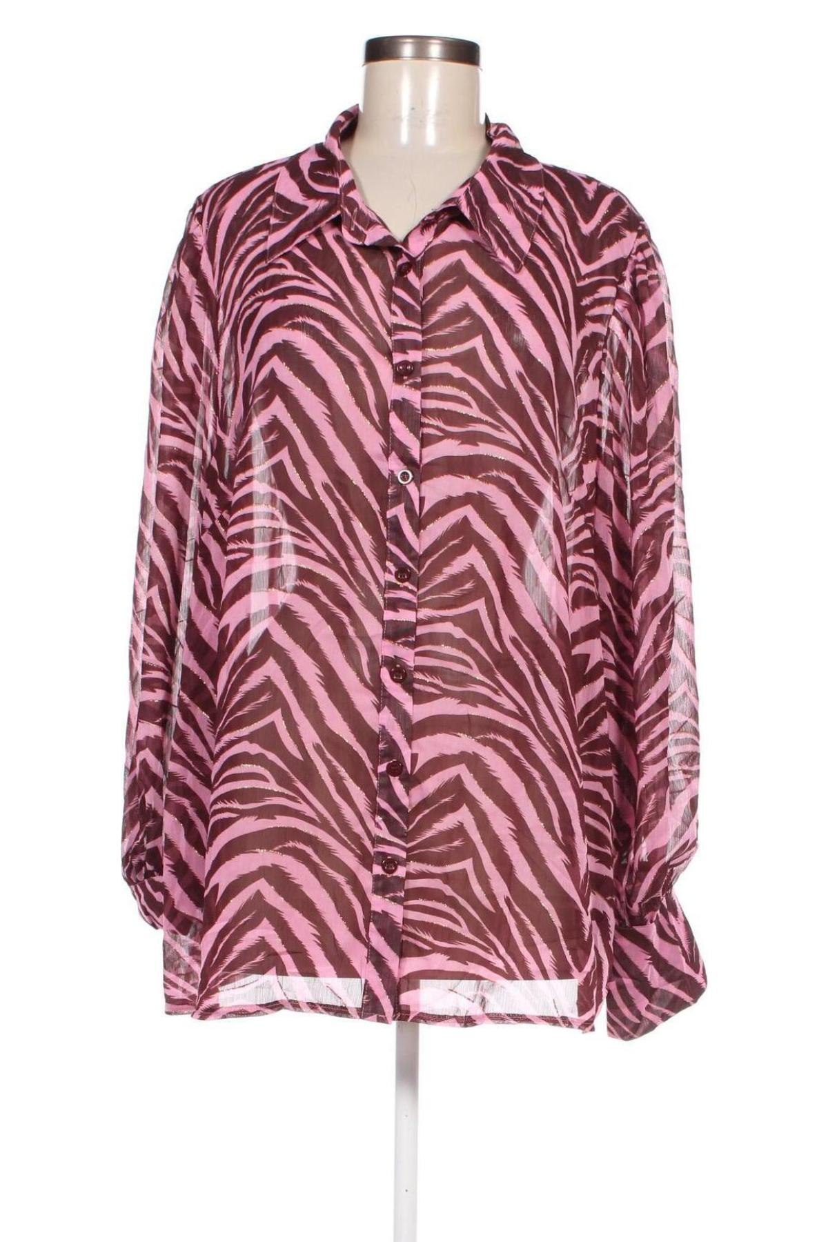 Damenbluse SHEIN, Größe 3XL, Farbe Mehrfarbig, Preis 17,99 €