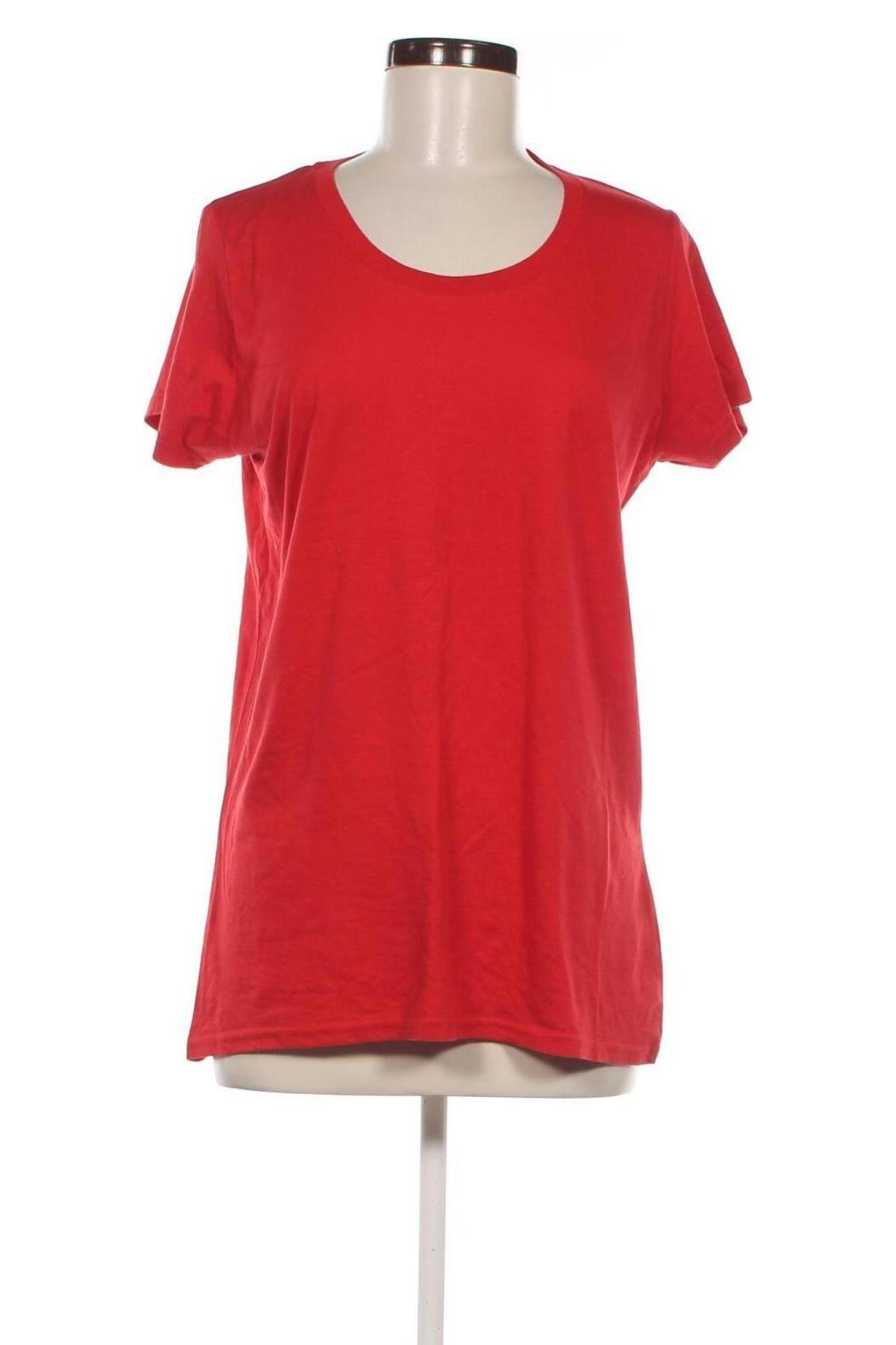 Damen T-Shirt, Größe XL, Farbe Rot, Preis 5,49 €