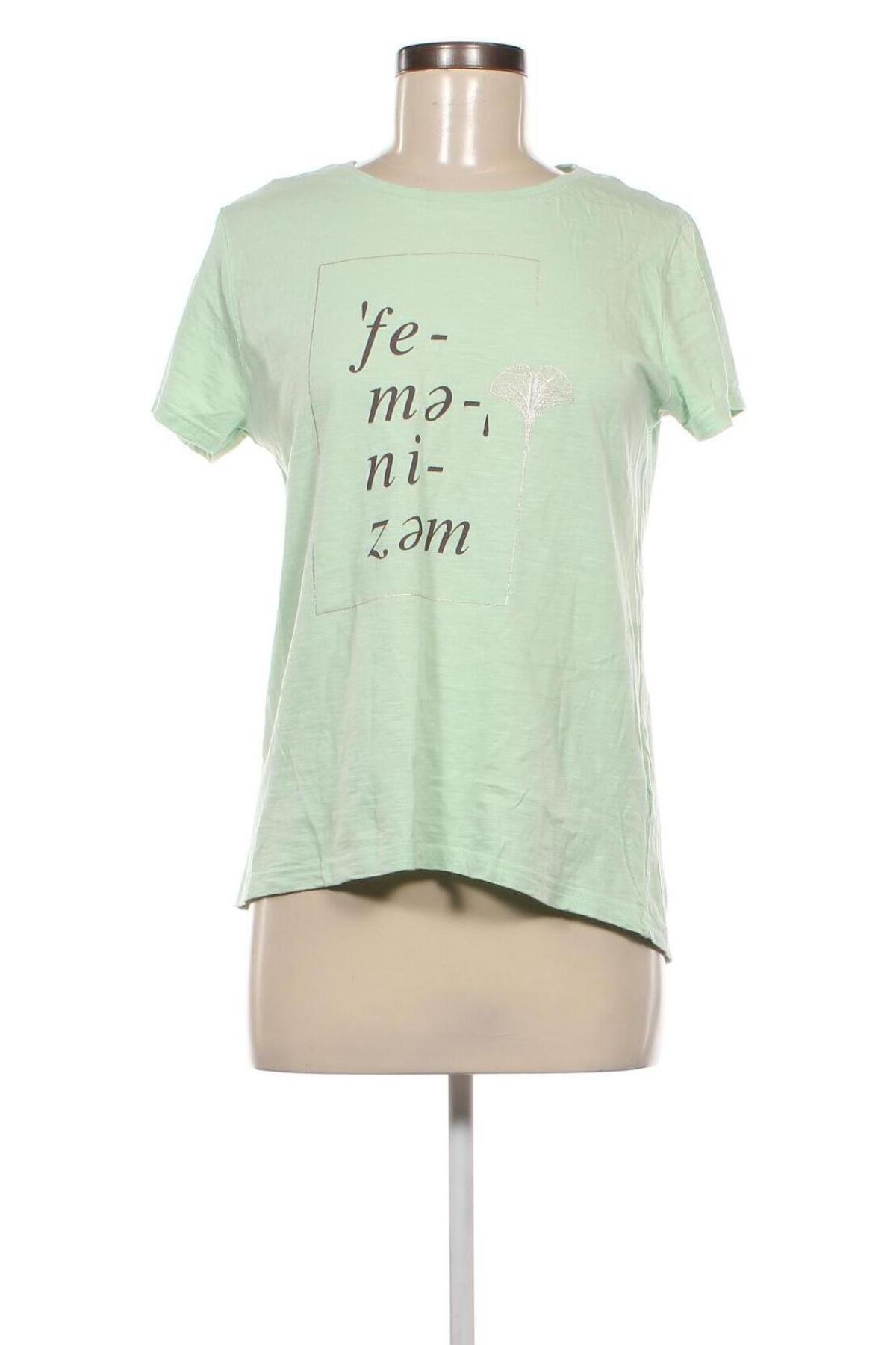 Γυναικείο t-shirt, Μέγεθος M, Χρώμα Πράσινο, Τιμή 5,49 €