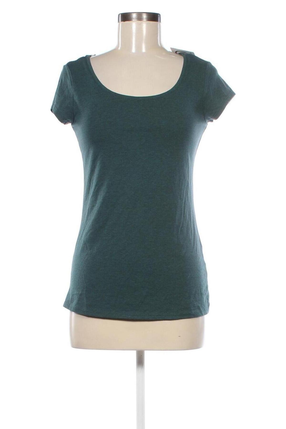 Damen T-Shirt Clockhouse, Größe M, Farbe Grün, Preis 5,49 €