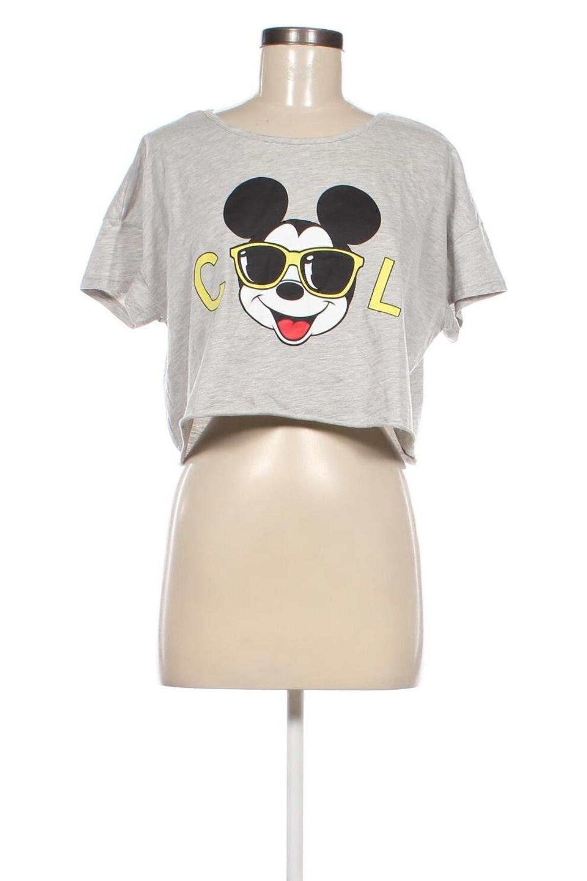 Damen T-Shirt Disney, Größe L, Farbe Grau, Preis € 6,49