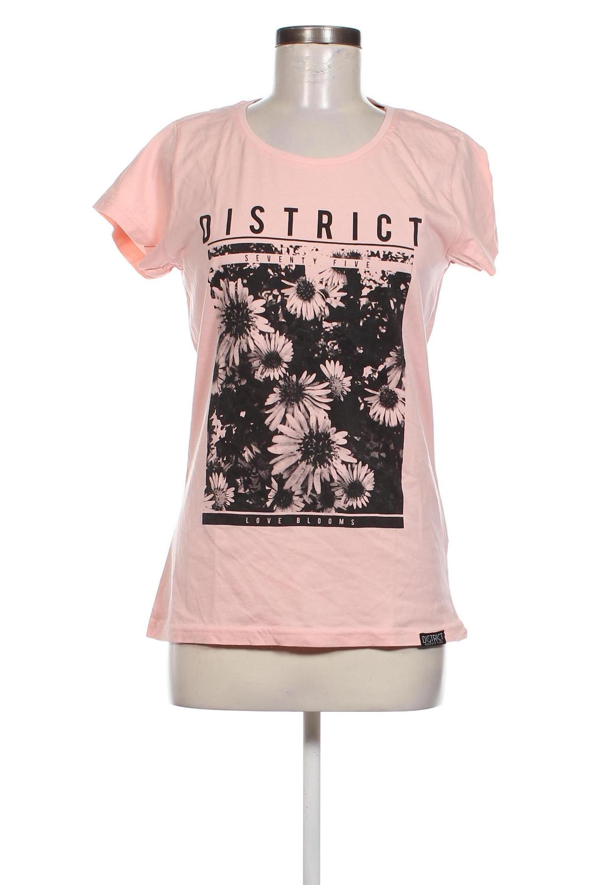 Damen T-Shirt District, Größe L, Farbe Mehrfarbig, Preis € 5,99