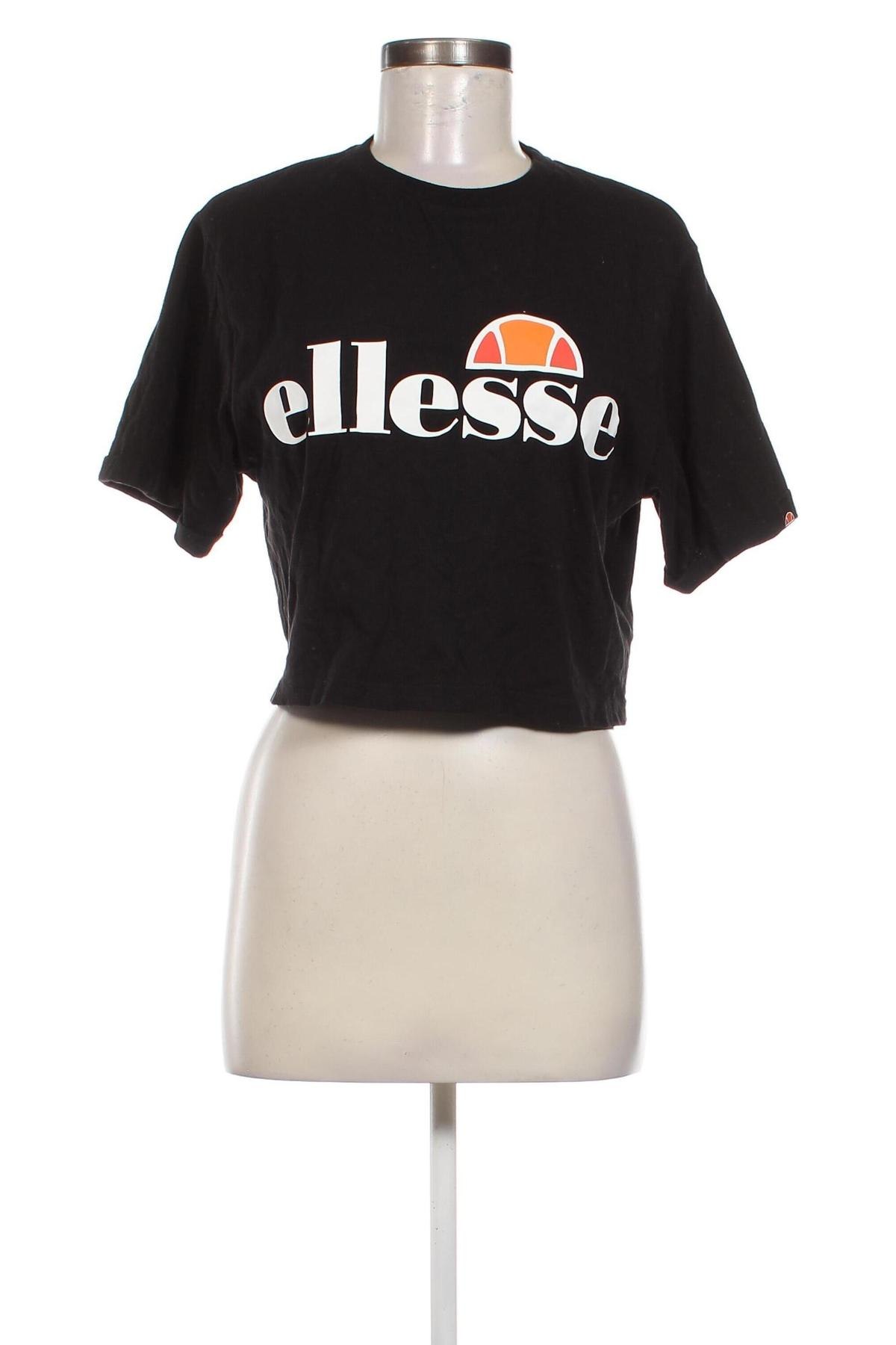 Damski T-shirt Ellesse, Rozmiar M, Kolor Czarny, Cena 41,45 zł