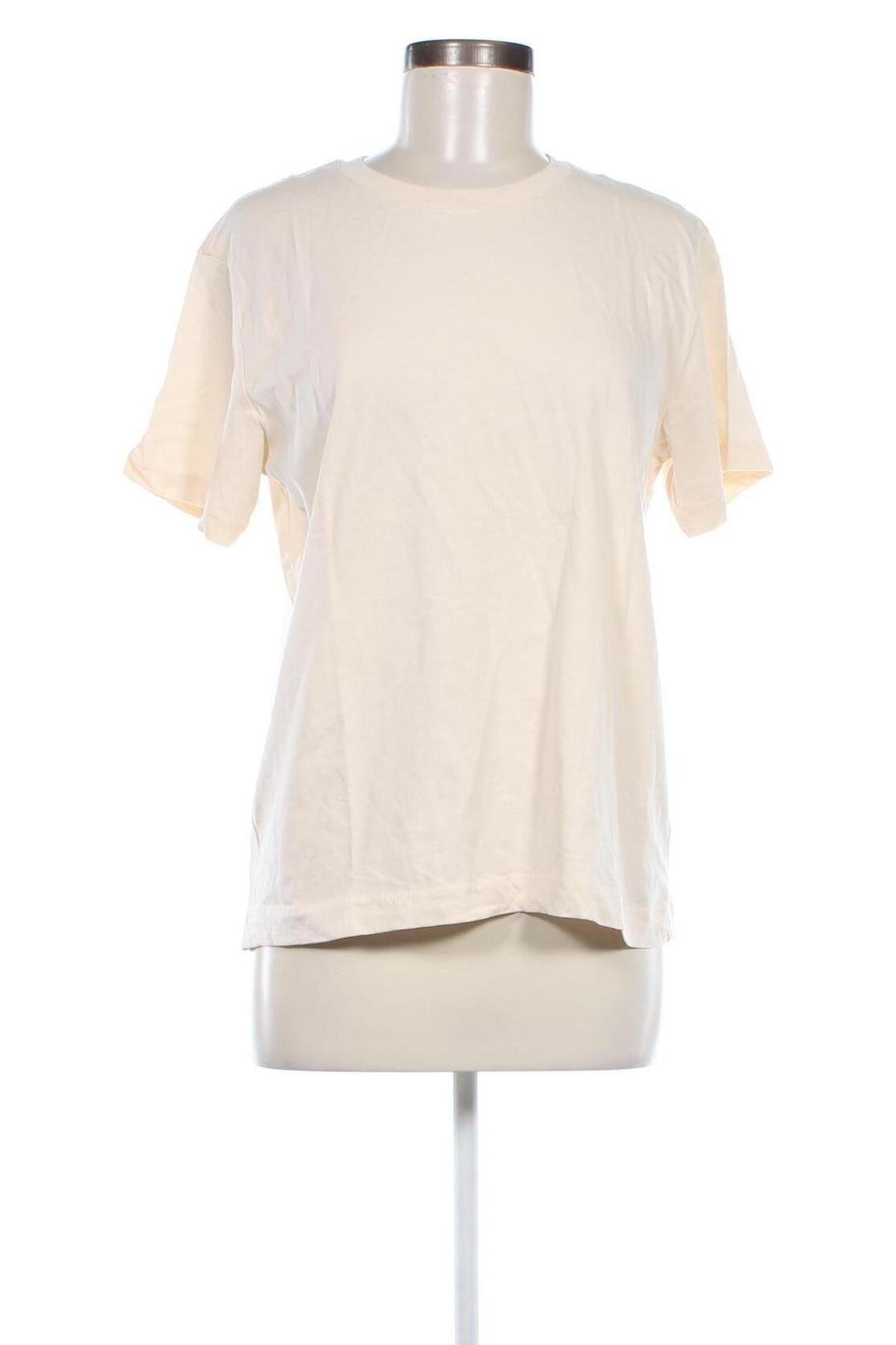 Γυναικείο t-shirt H&M, Μέγεθος M, Χρώμα Εκρού, Τιμή 4,99 €