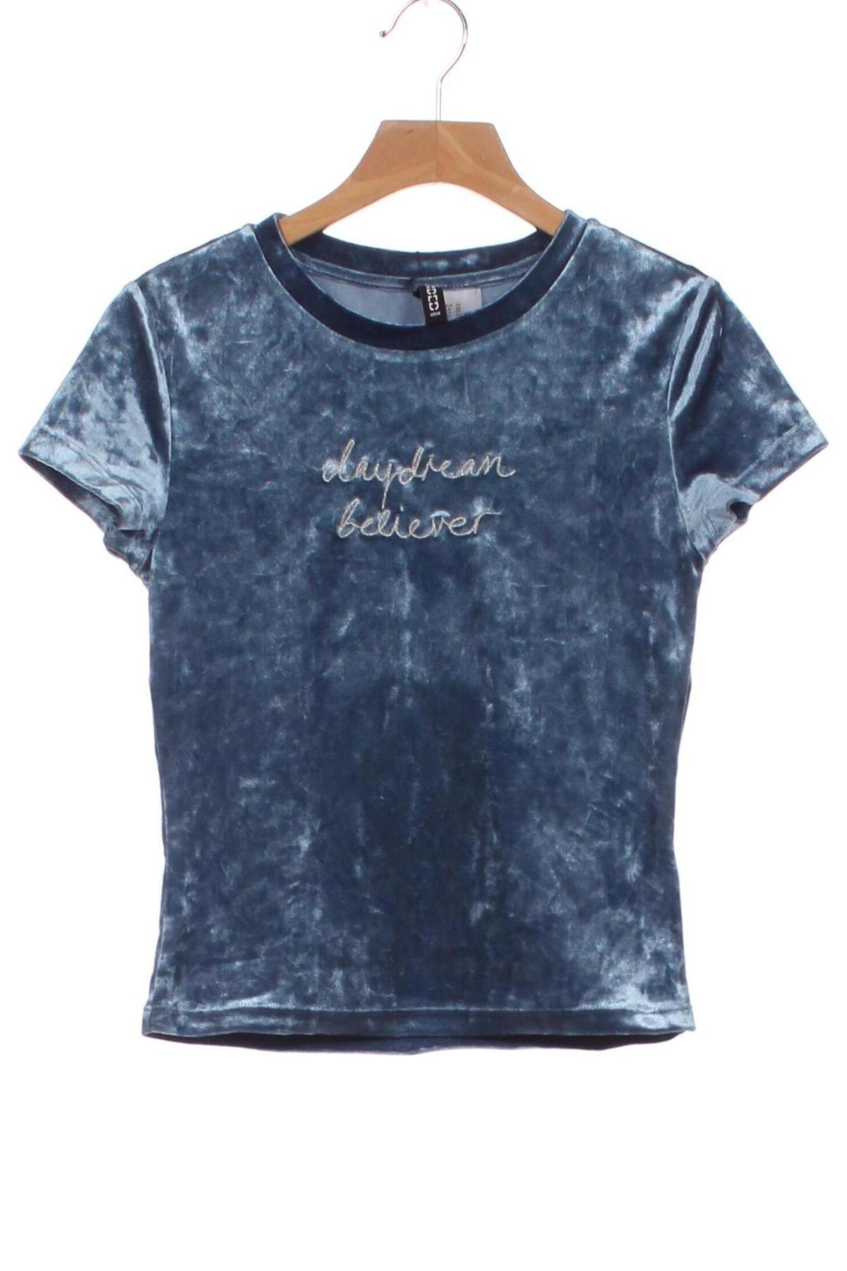 Damen T-Shirt H&M Divided, Größe XS, Farbe Blau, Preis 5,49 €