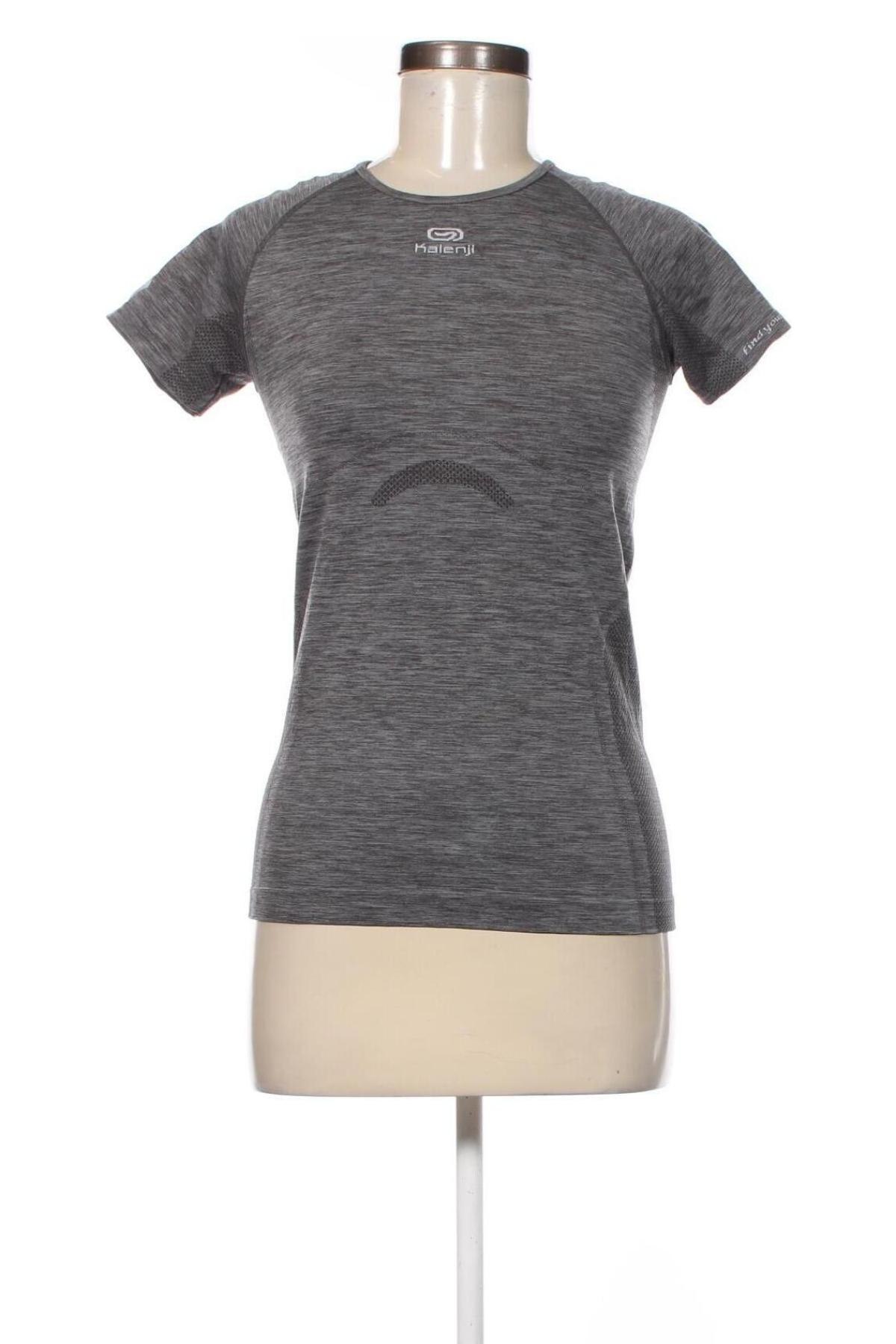 Damen T-Shirt Kalenji, Größe XS, Farbe Grau, Preis 5,99 €