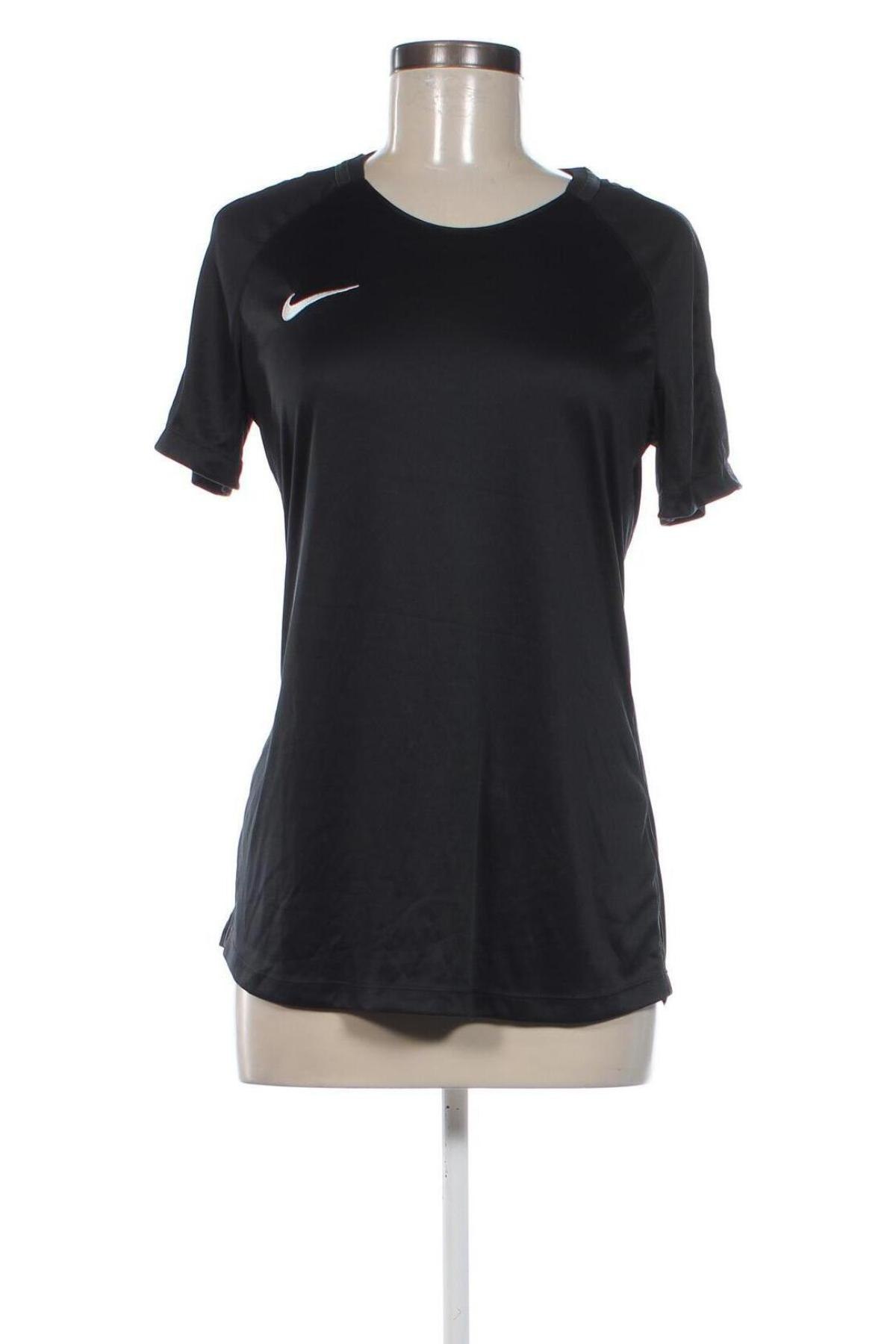 Damen T-Shirt Nike, Größe M, Farbe Schwarz, Preis 18,99 €