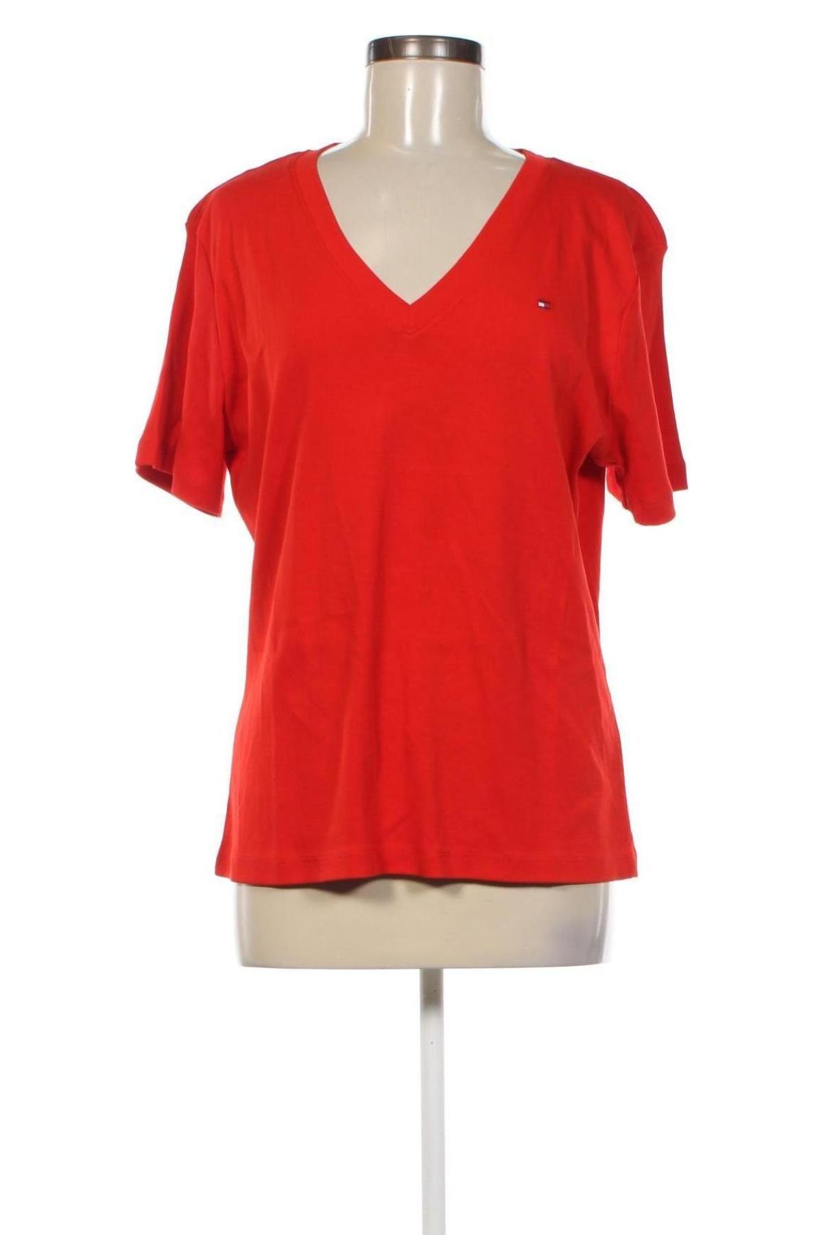 Damen T-Shirt Tommy Hilfiger, Größe 3XL, Farbe Rot, Preis € 34,99