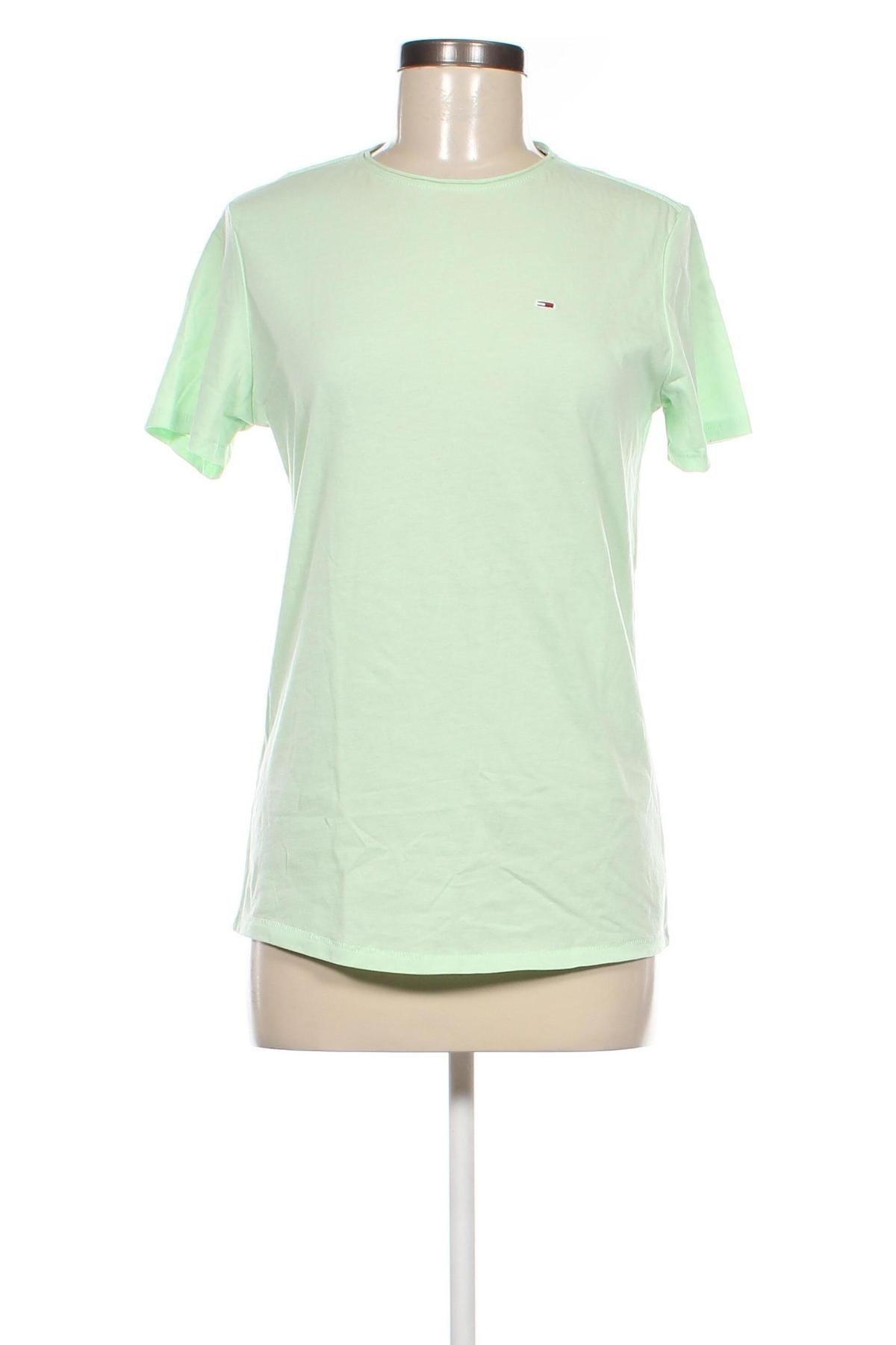 Tricou de femei Tommy Jeans, Mărime XS, Culoare Verde, Preț 161,99 Lei