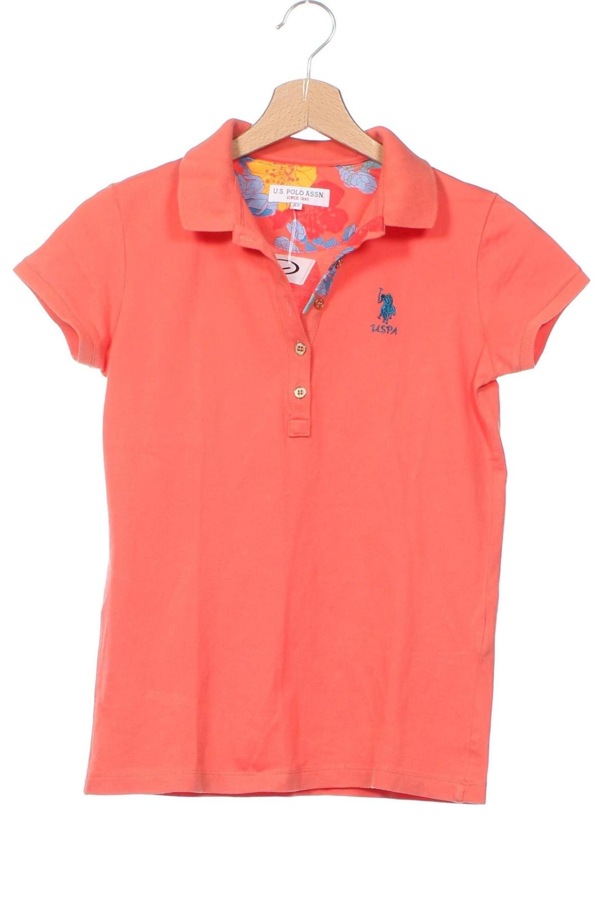 Tricou de femei U.S. Polo Assn., Mărime XS, Culoare Portocaliu, Preț 62,99 Lei