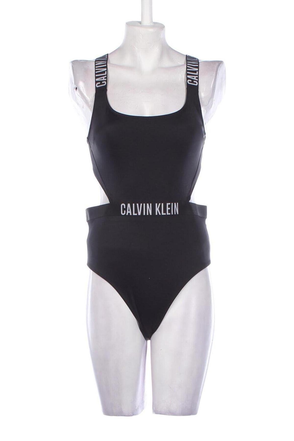 Női fürdőruha Calvin Klein Swimwear, Méret L, Szín Fekete, Ár 31 799 Ft