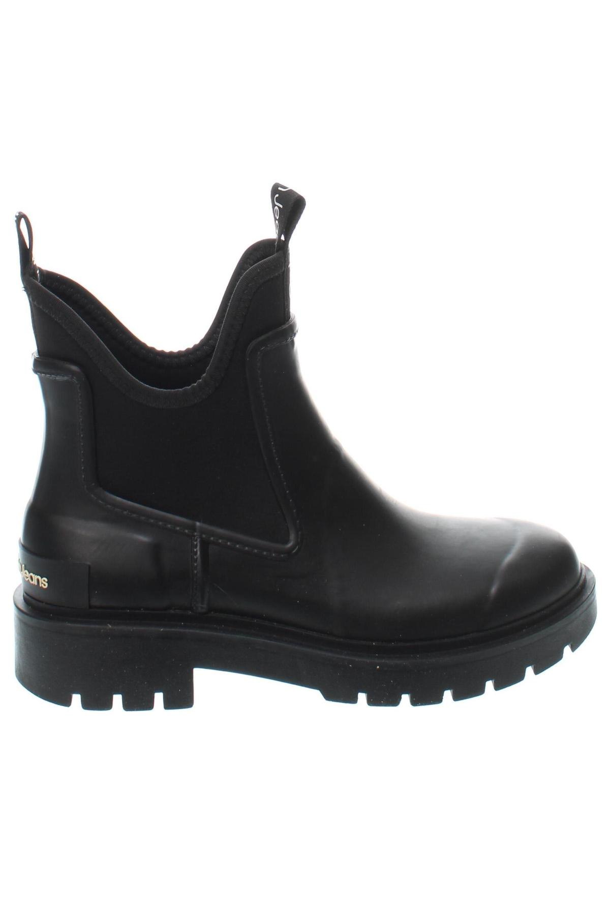 Botine de damă Calvin Klein Jeans, Mărime 39, Culoare Negru, Preț 313,99 Lei