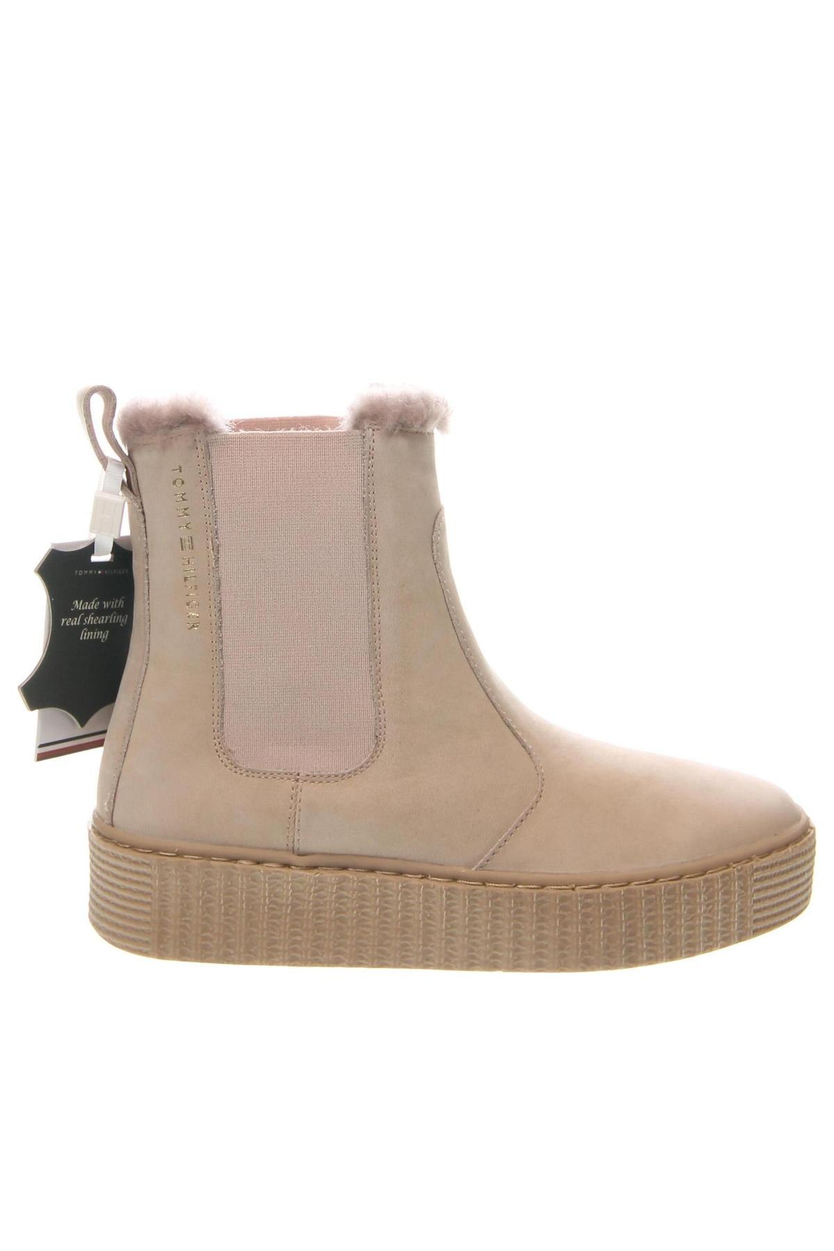 Botine de damă Tommy Hilfiger, Mărime 36, Culoare Maro, Preț 492,99 Lei