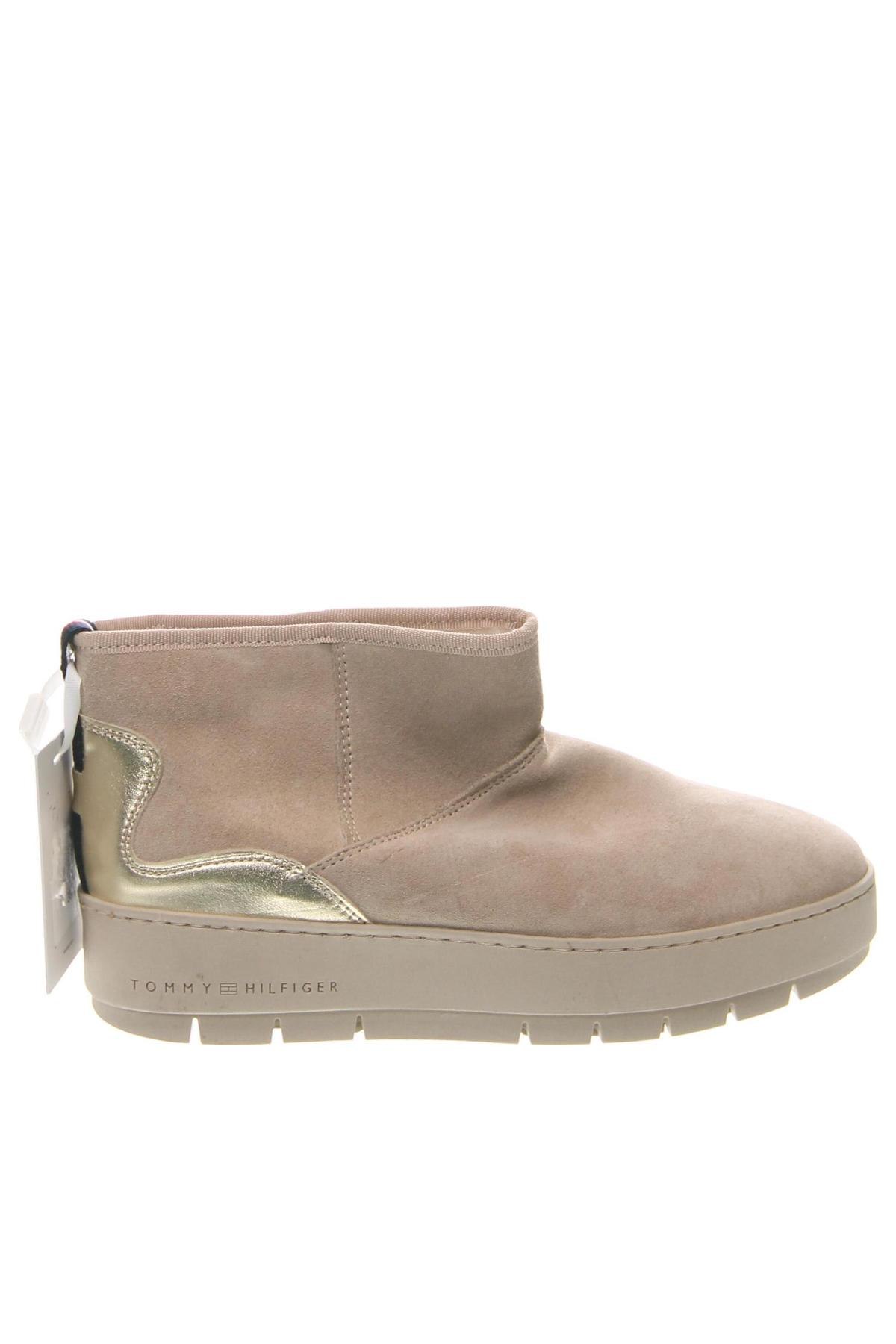 Botine de damă Tommy Hilfiger, Mărime 38, Culoare Ecru, Preț 655,99 Lei