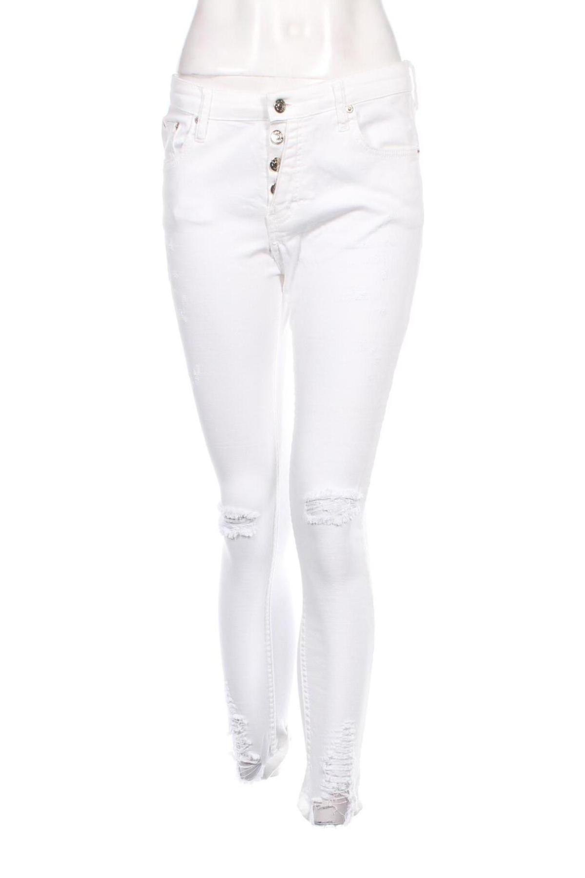 Damen Jeans, Größe M, Farbe Weiß, Preis 8,99 €